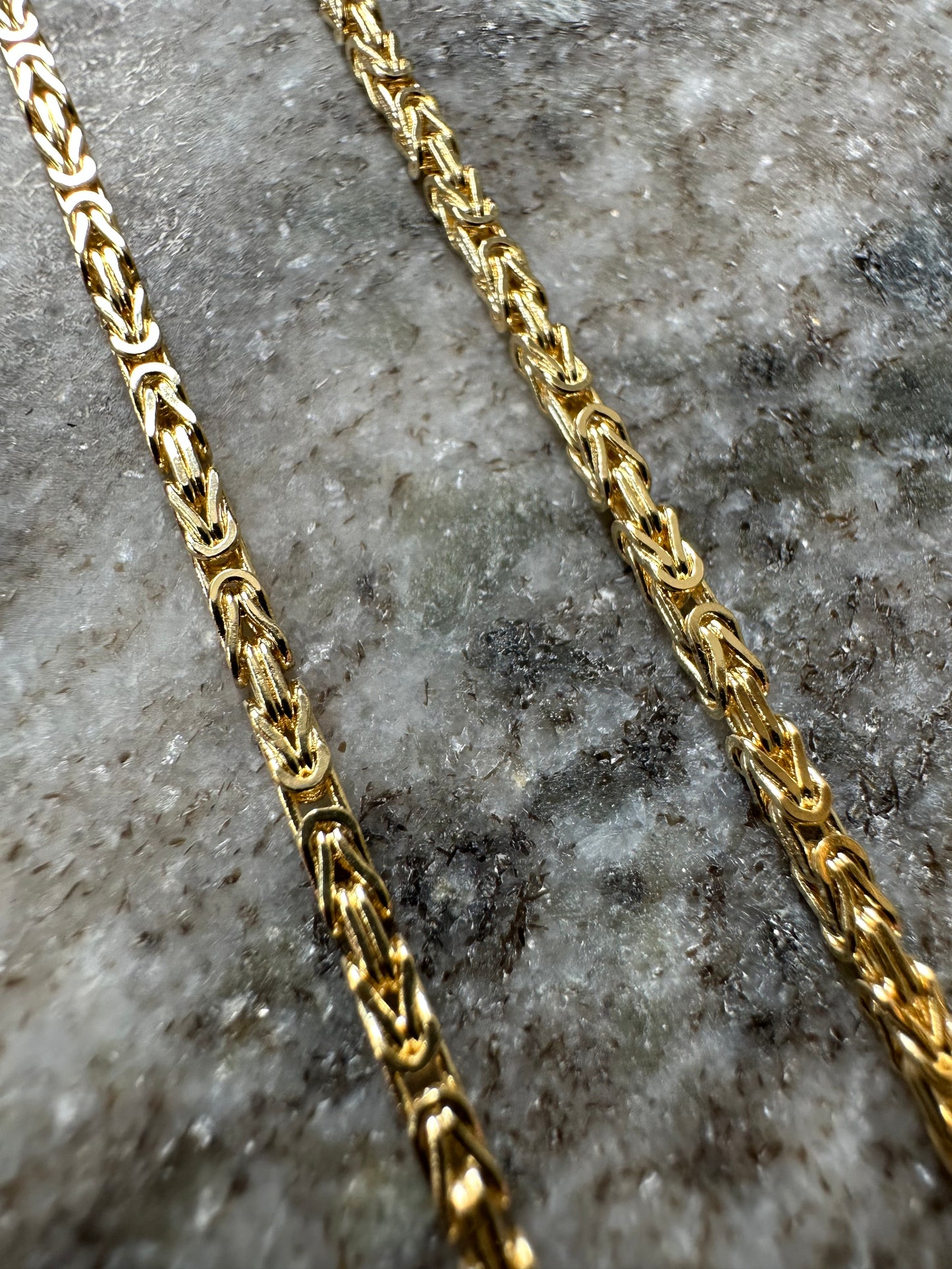 14k Gouden Koningsketting