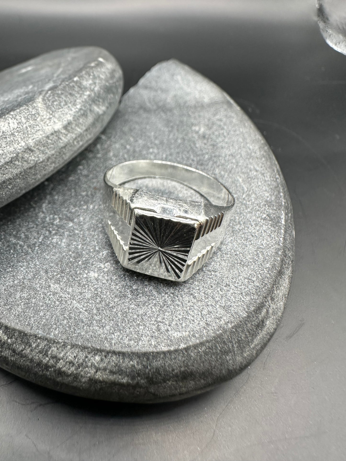 925 Zilveren Rollie Zegelring