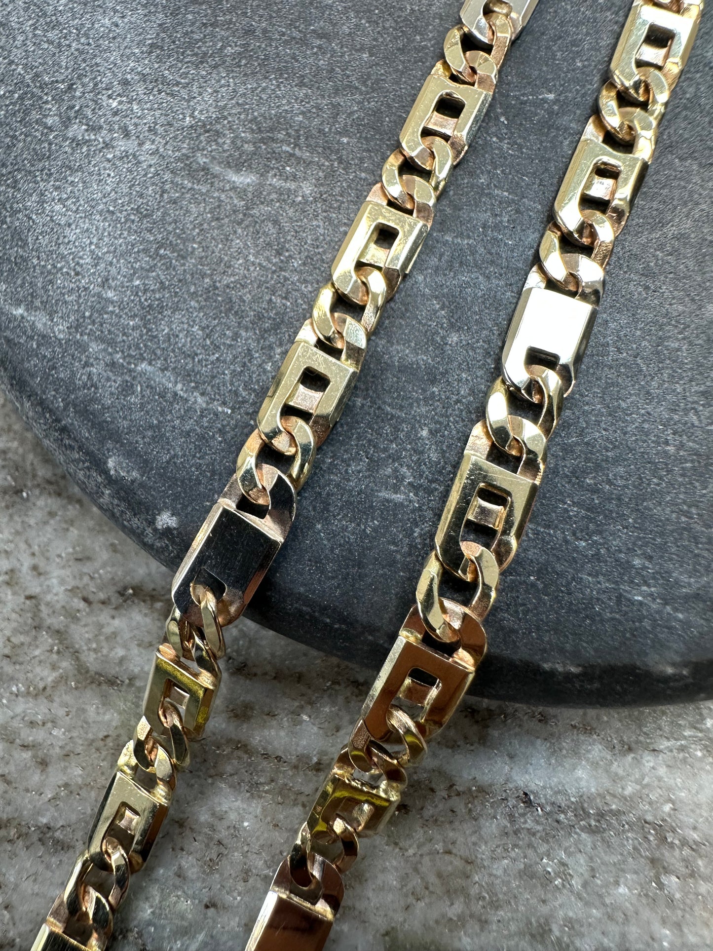 Prachtige 14K Rollie Ketting