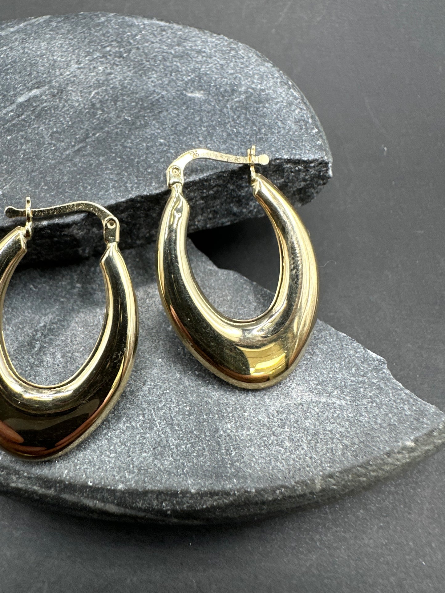 14K Gouden Oorbellen – 20 × 30 mm