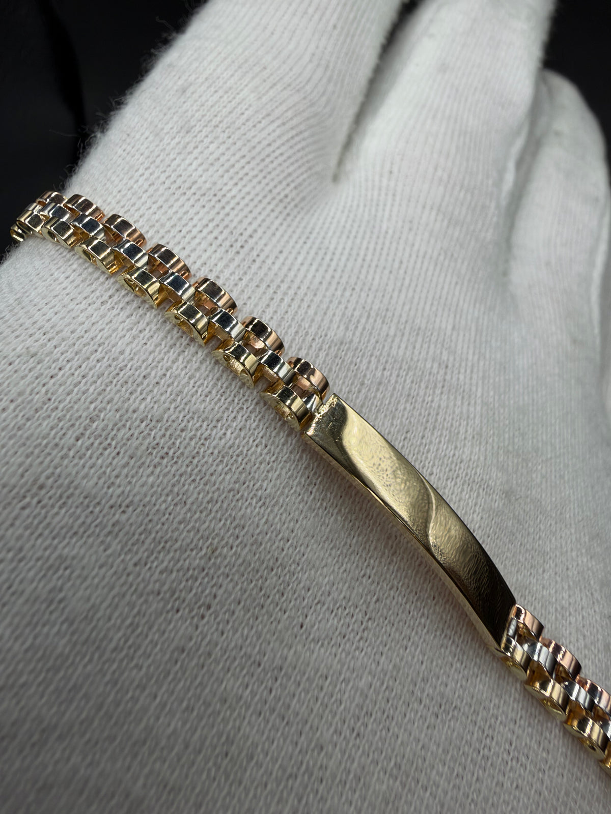 14K Gouden Kinder Presidentarmband – 14 cm – 4,4 mm