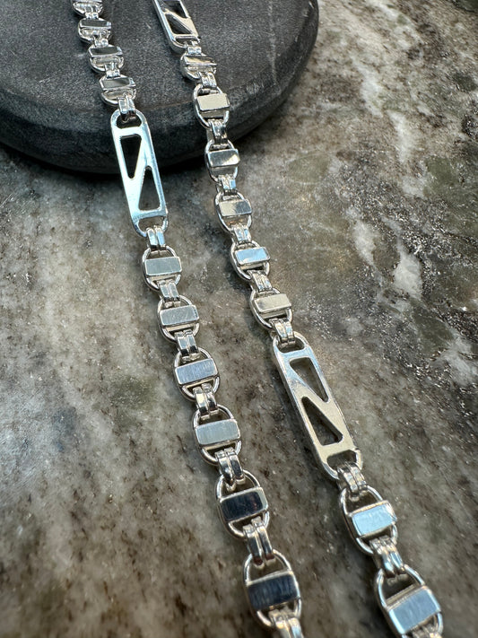 Prachtige 925 Zilveren Massieve Kingsly Ketting – 70 cm | 6 mm | Stoer & Luxe