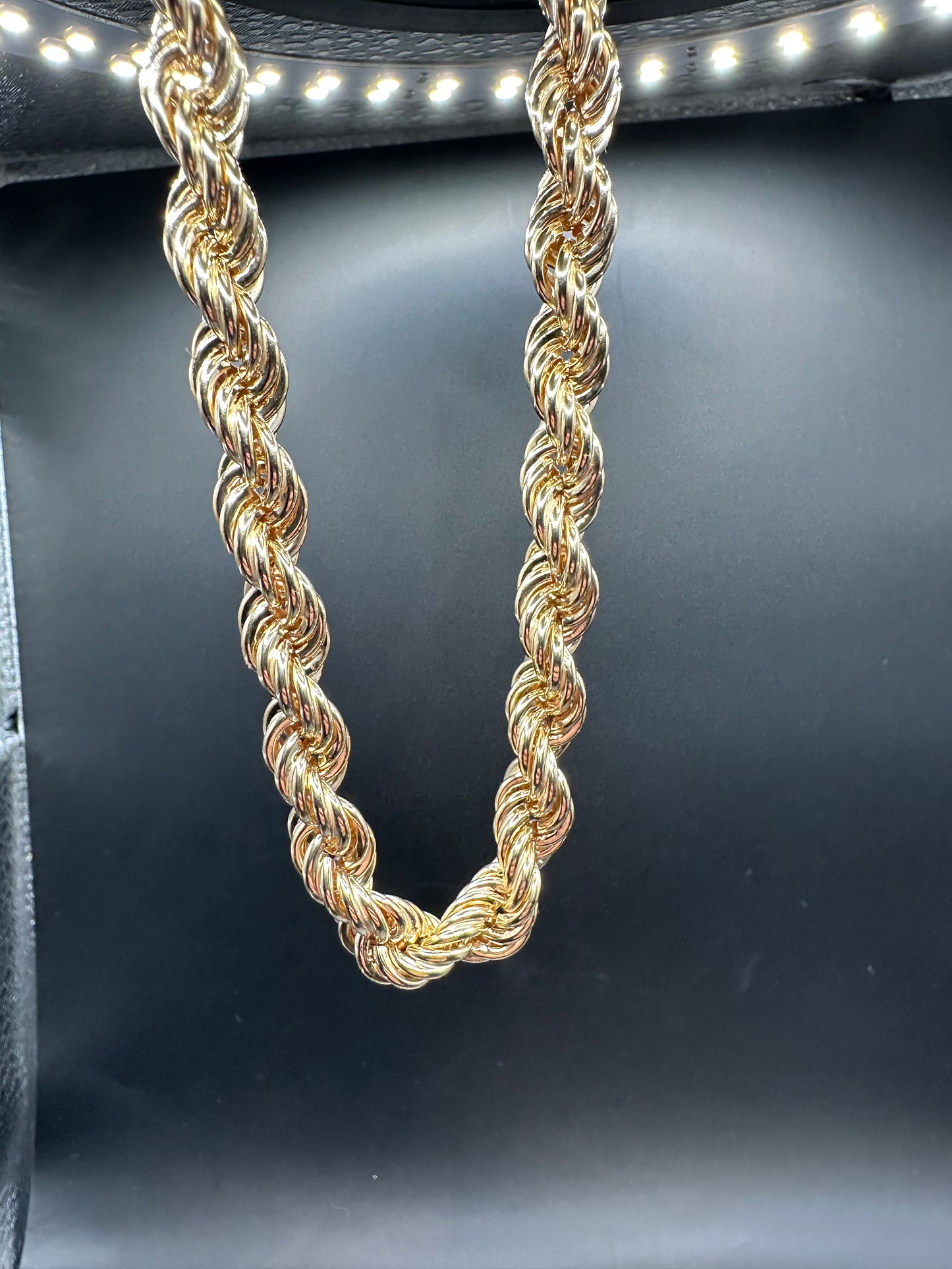 14K Gouden Rope Ketting – 70 cm