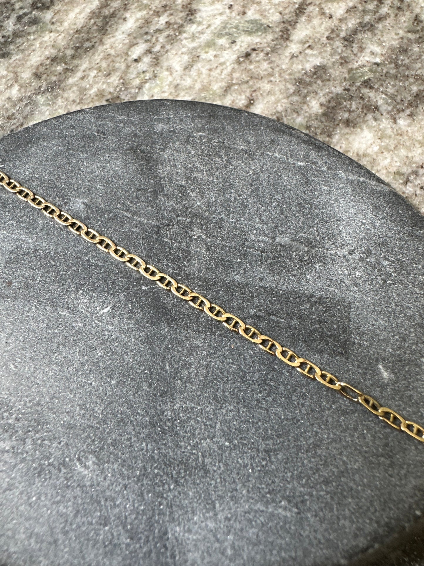 14k Gouden Anker Armband