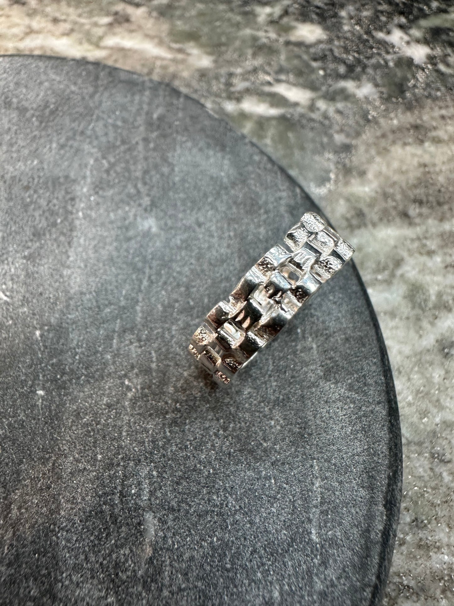Prachtige 925 Zilveren Roley Ring