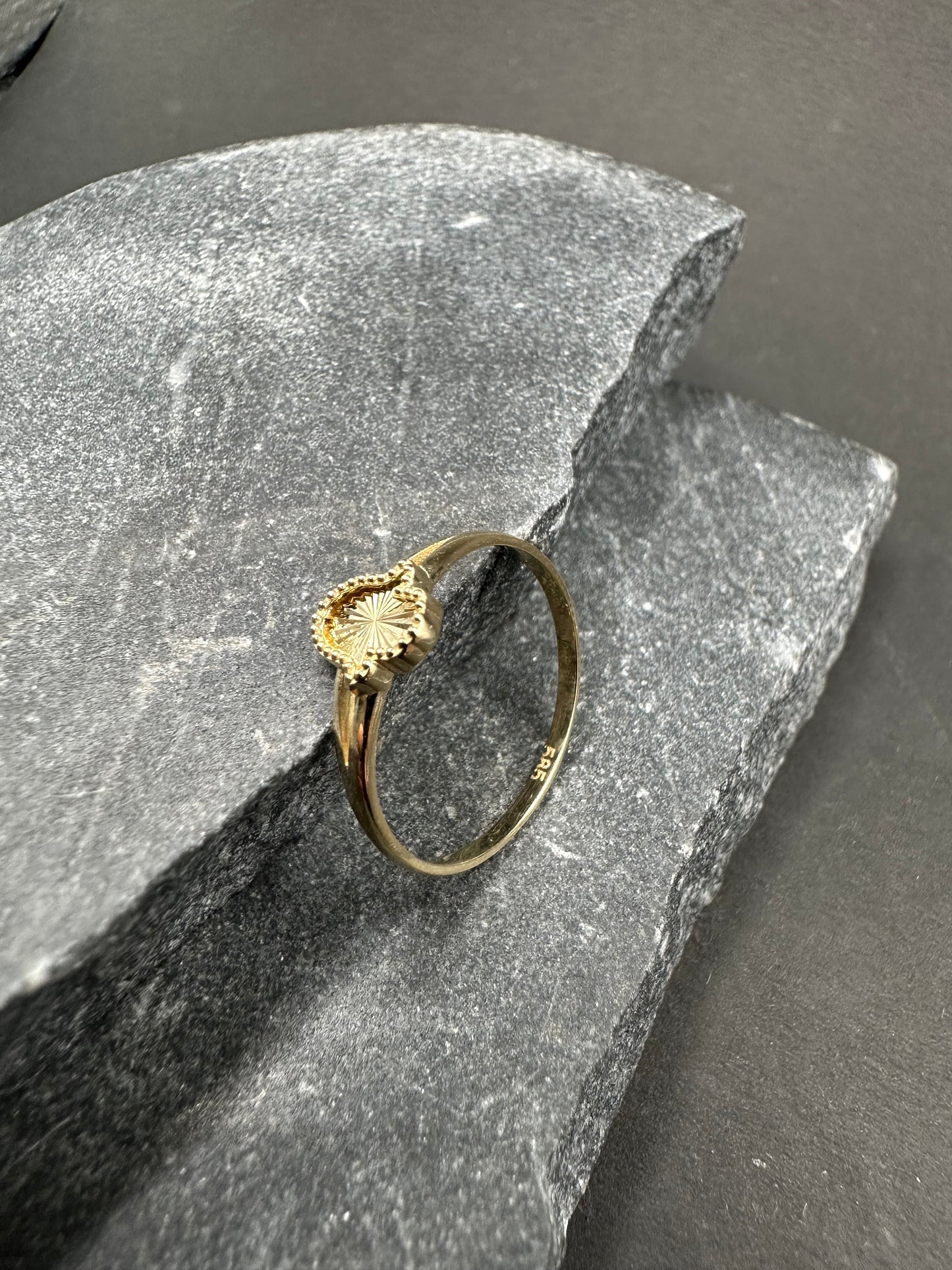 14K Gouden Diverse Damesringen – Maat 17