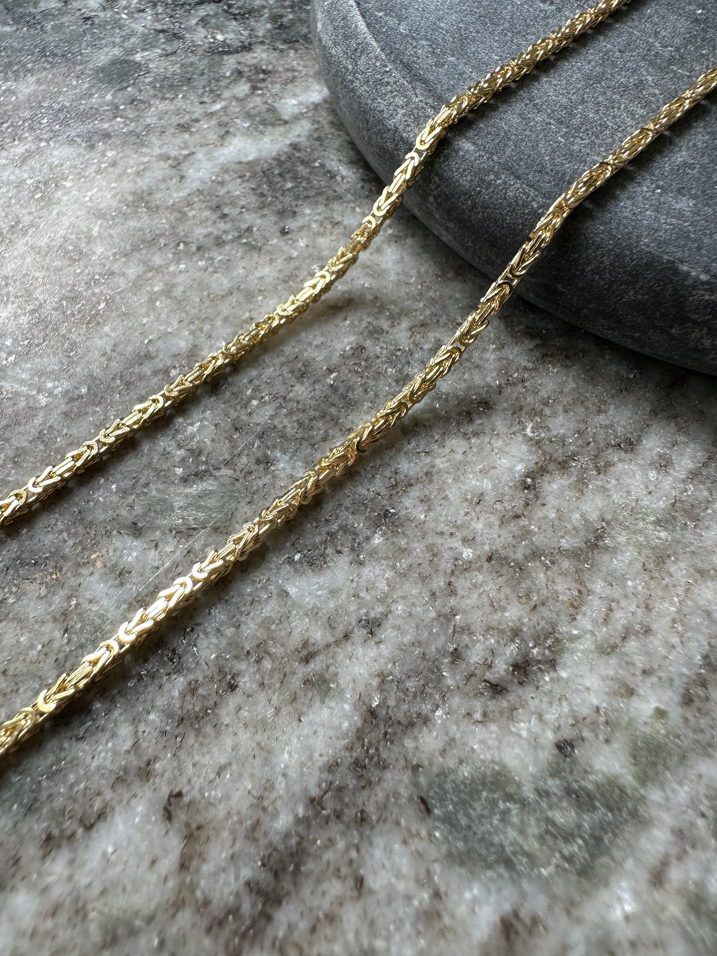 14k Gouden Koningsketting