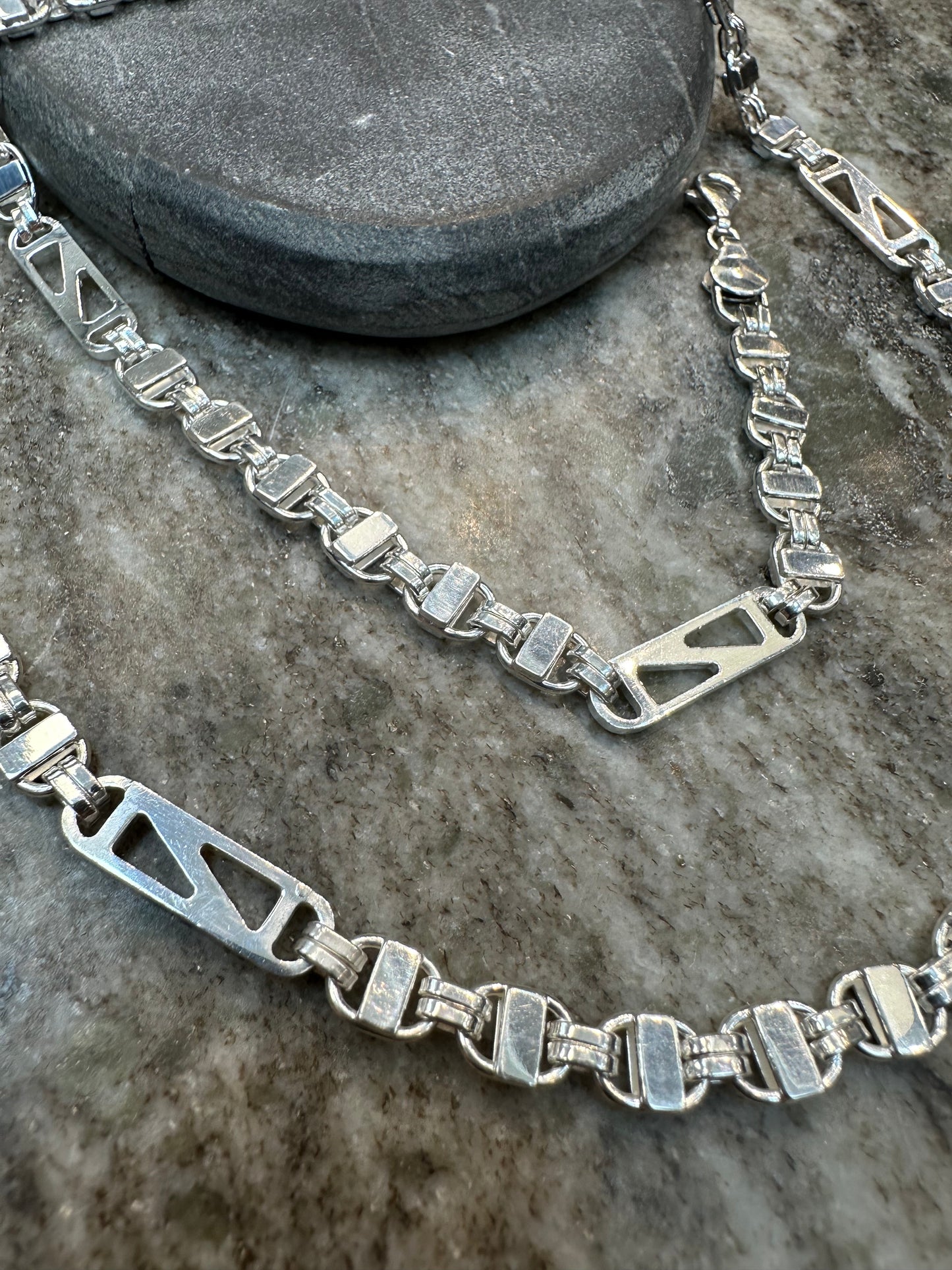 Prachtige 925 Zilveren Massieve Kingsly Ketting – 70 cm | 6 mm | Stoer & Luxe