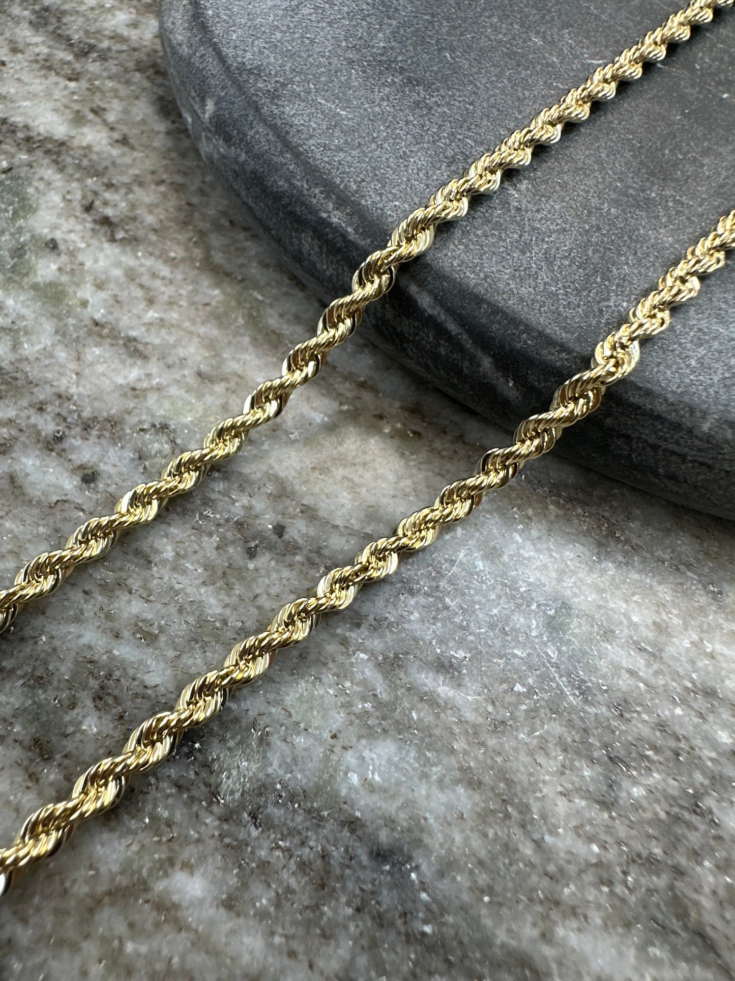 Prachtige 14K Gouden Rope Chain – 66 cm | 3,4 mm | Tijdloze Luxe