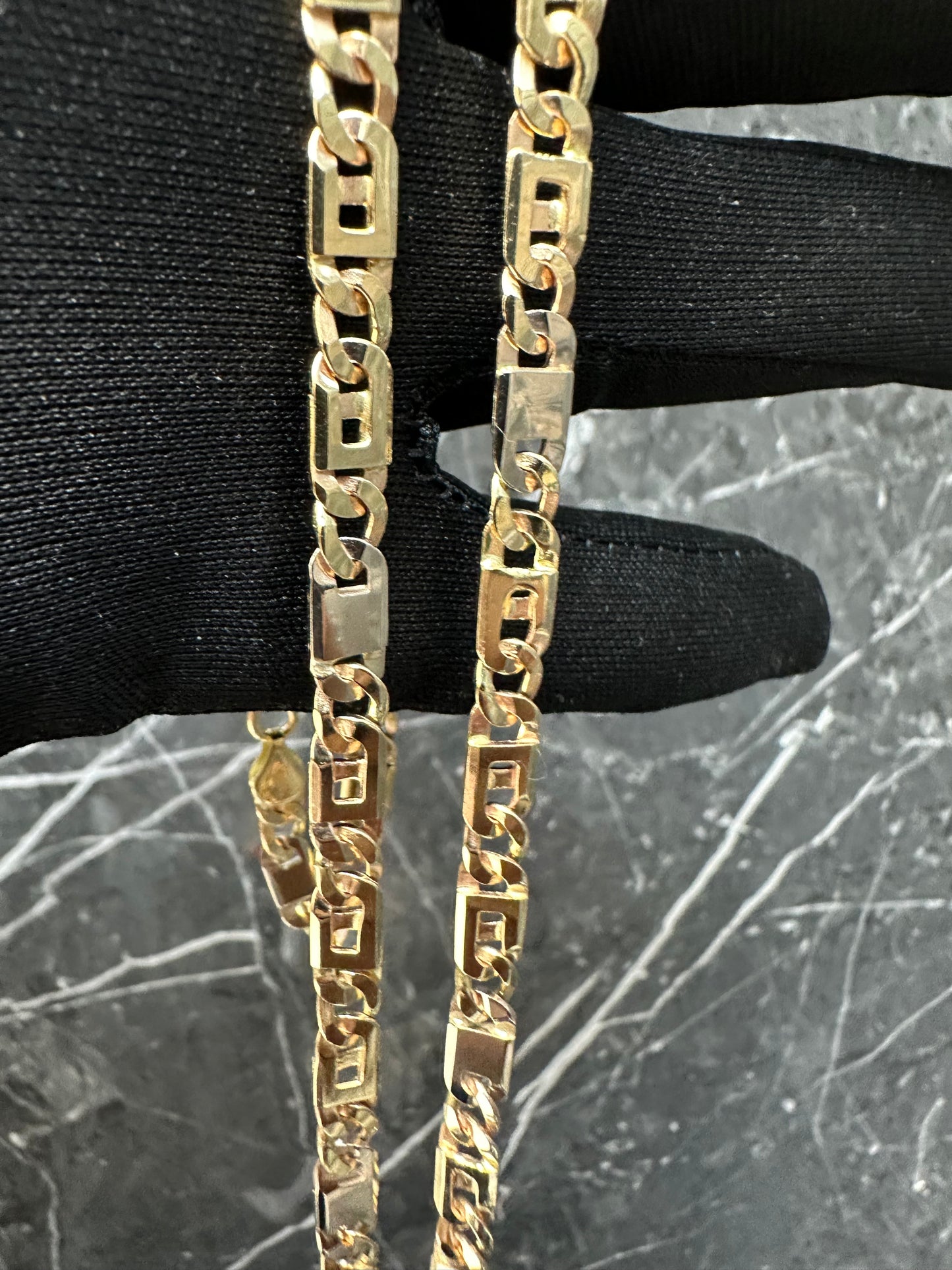 Prachtige 14K Rollie Ketting