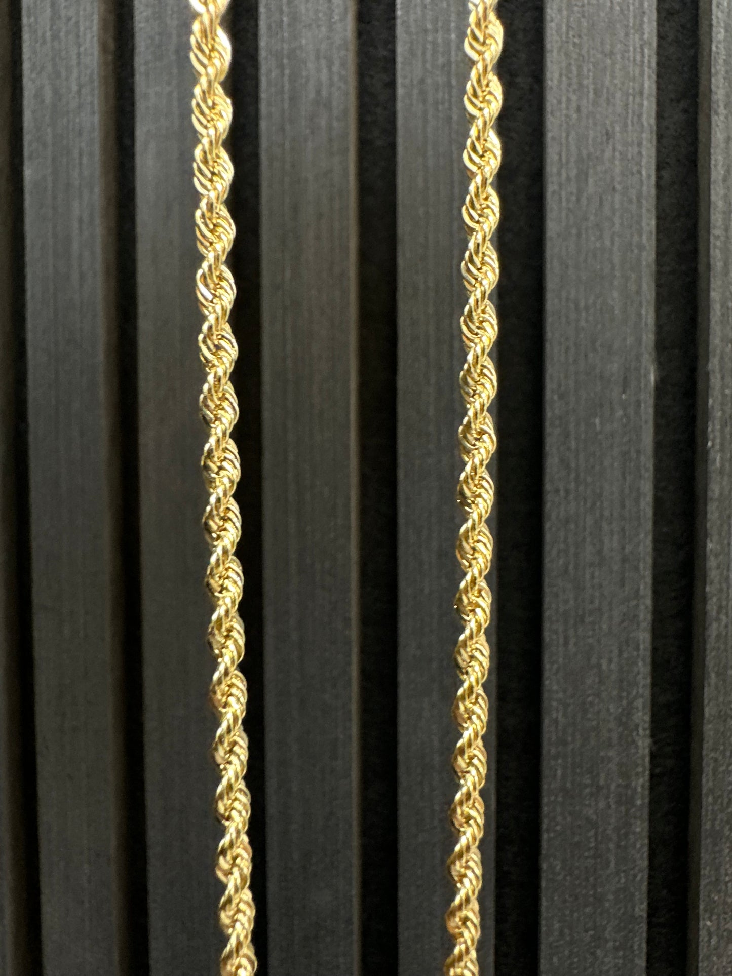 Prachtige 14K Gouden Rope Chain – 66 cm | 3,4 mm | Tijdloze Luxe