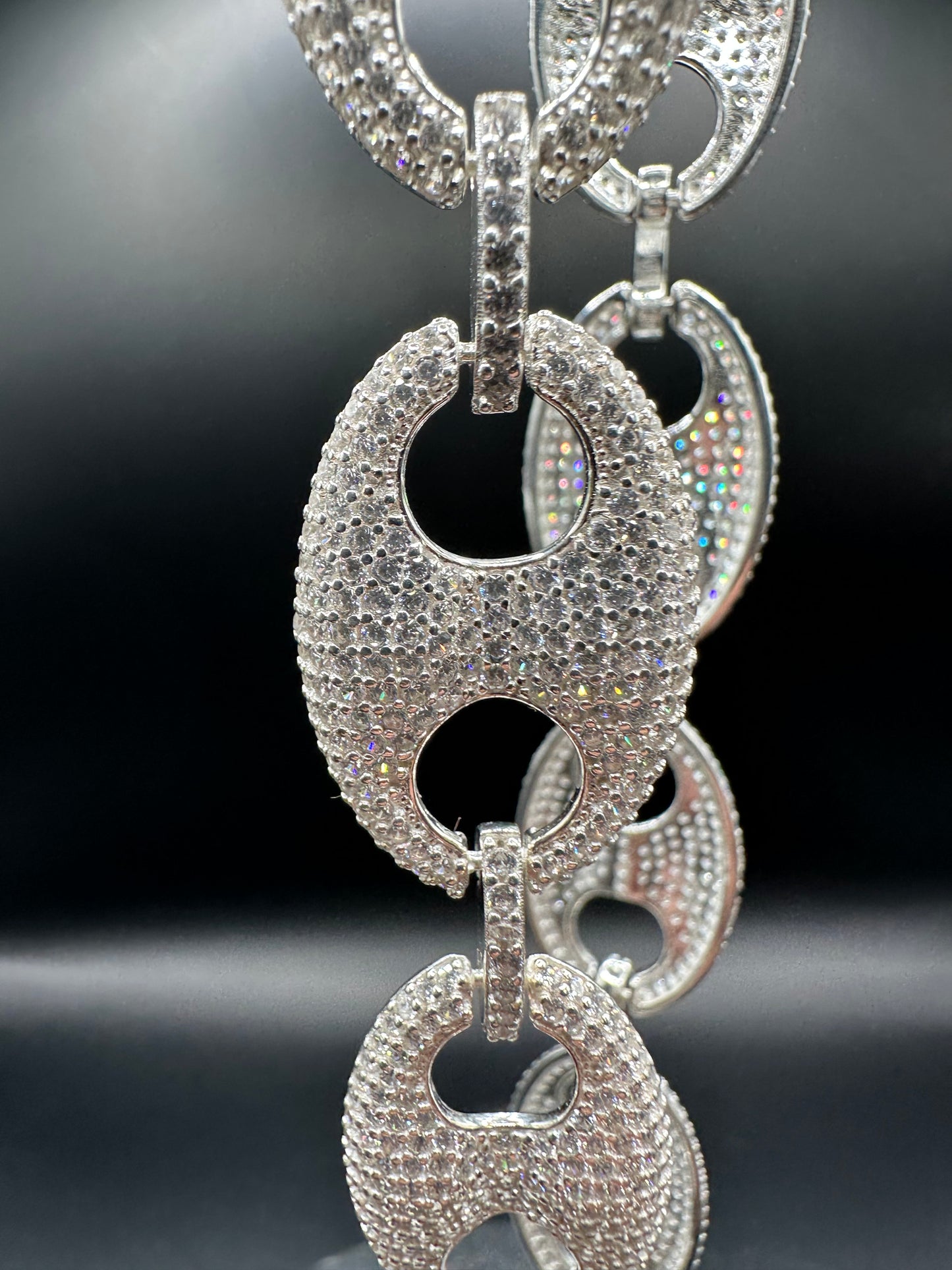 925 Zilveren Iced Chain
