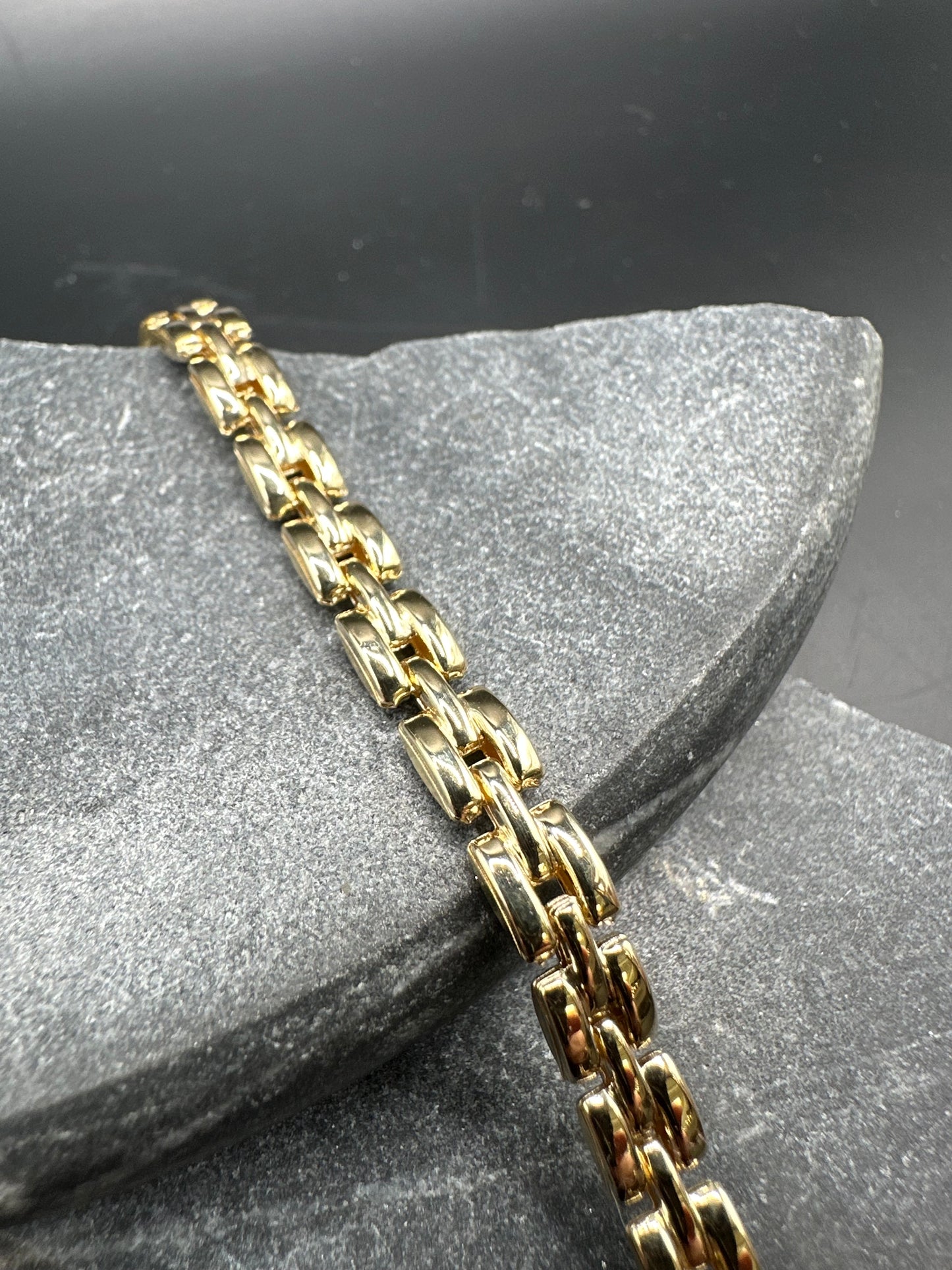 14k Gouden Schakel Armband – 5 mm | 20 cm