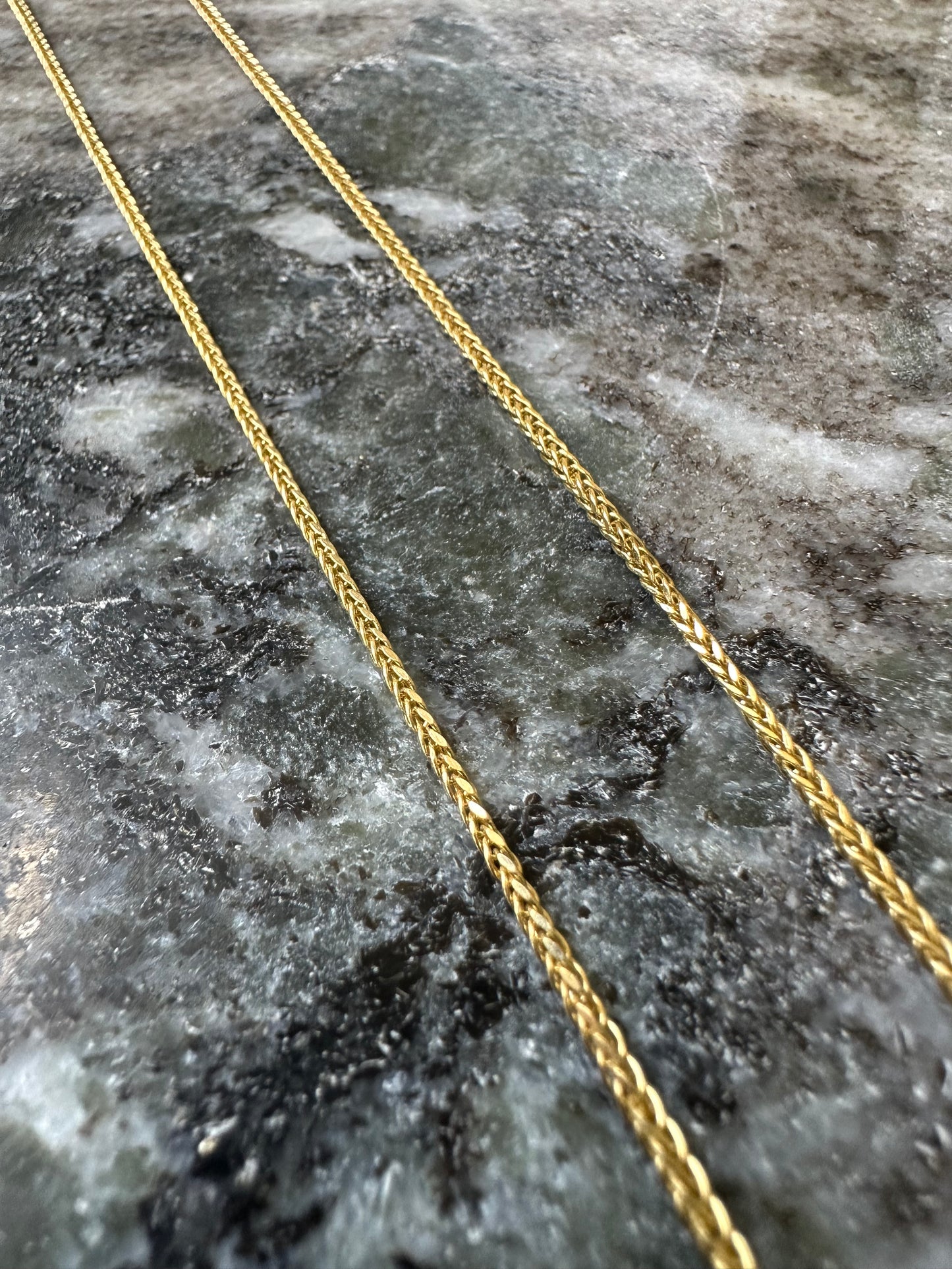 14K Gouden Vossenstaart Ketting