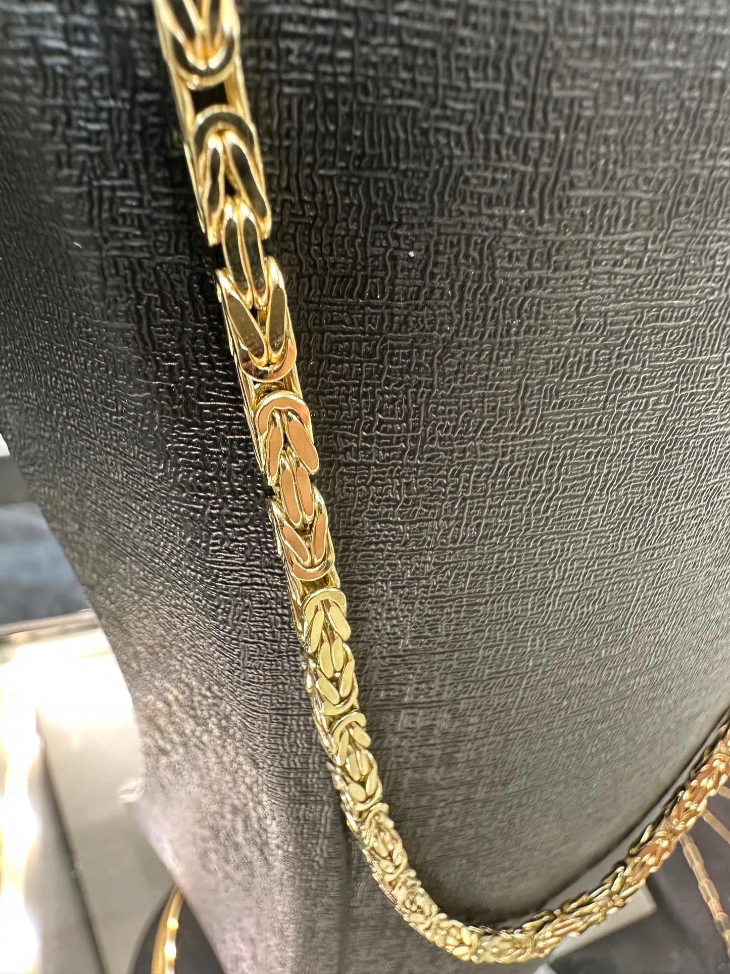 Prachtige 14K Gouden Koningsketting – 70 cm | 4 mm | Tijdloos & Krachtig Design