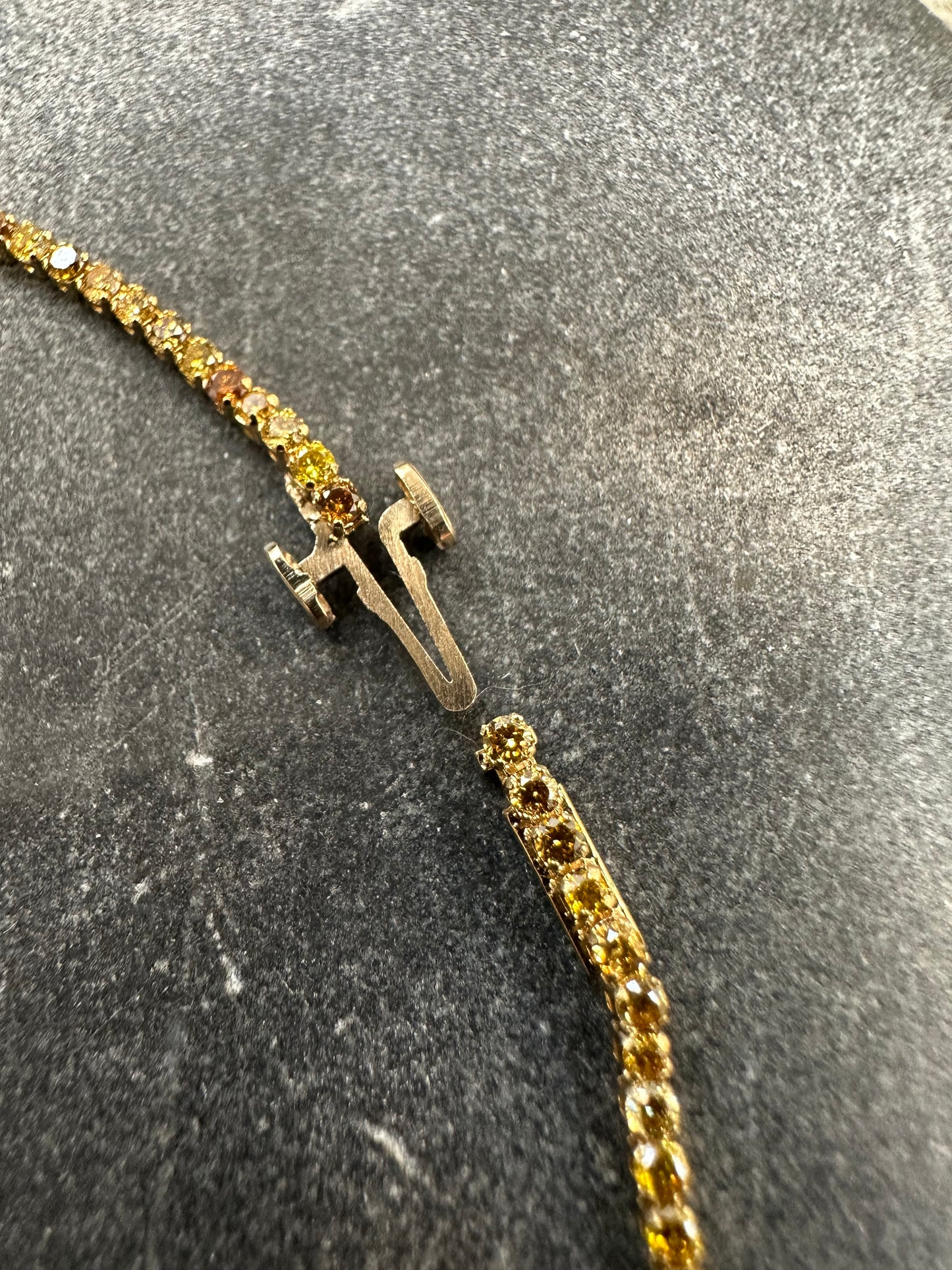 Prachtige 18K Gouden Tennisarmband – 19 cm | 1,8 mm | Met Natuurlijke Diamanten