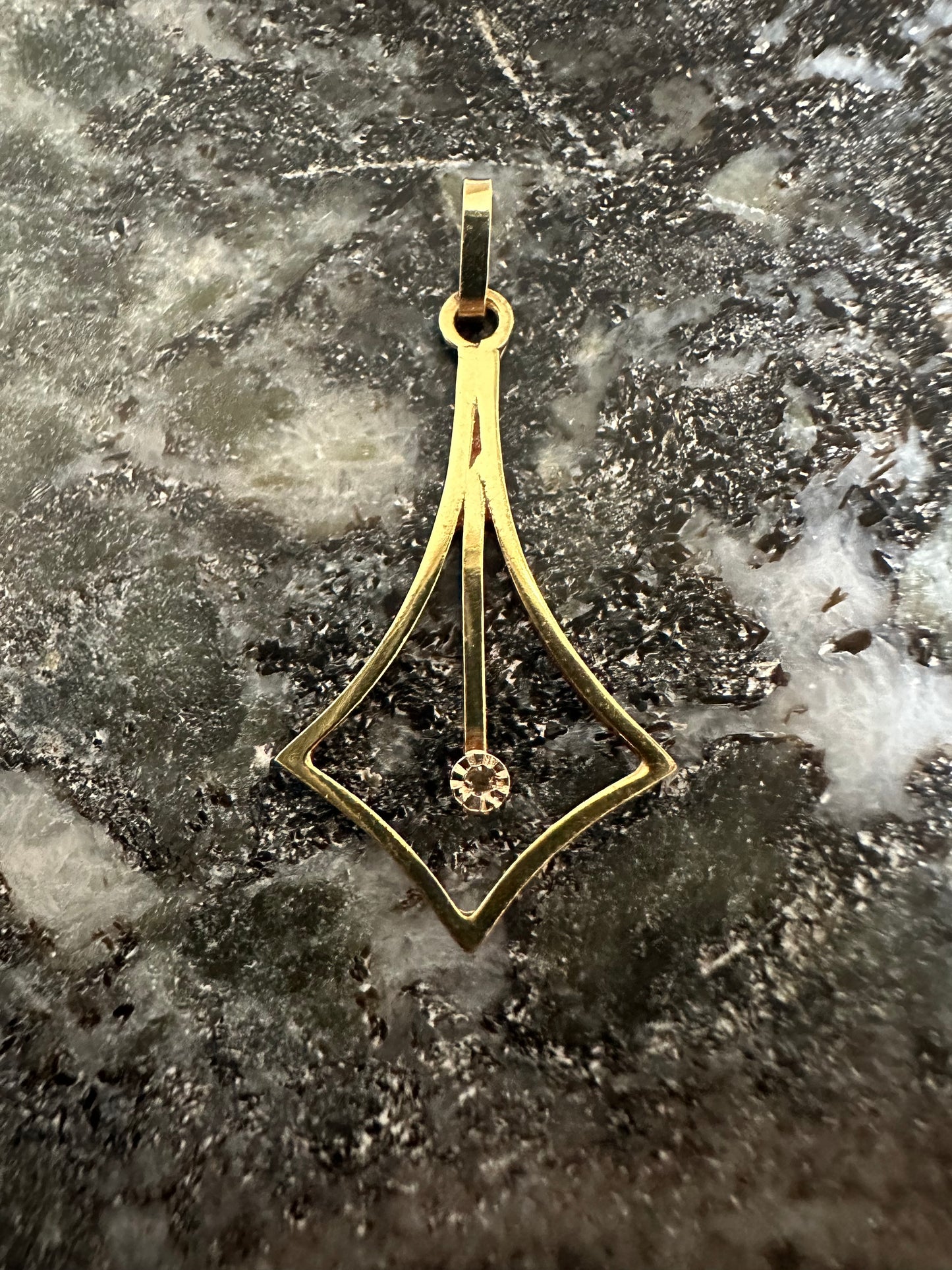 14k Gouden Hanger