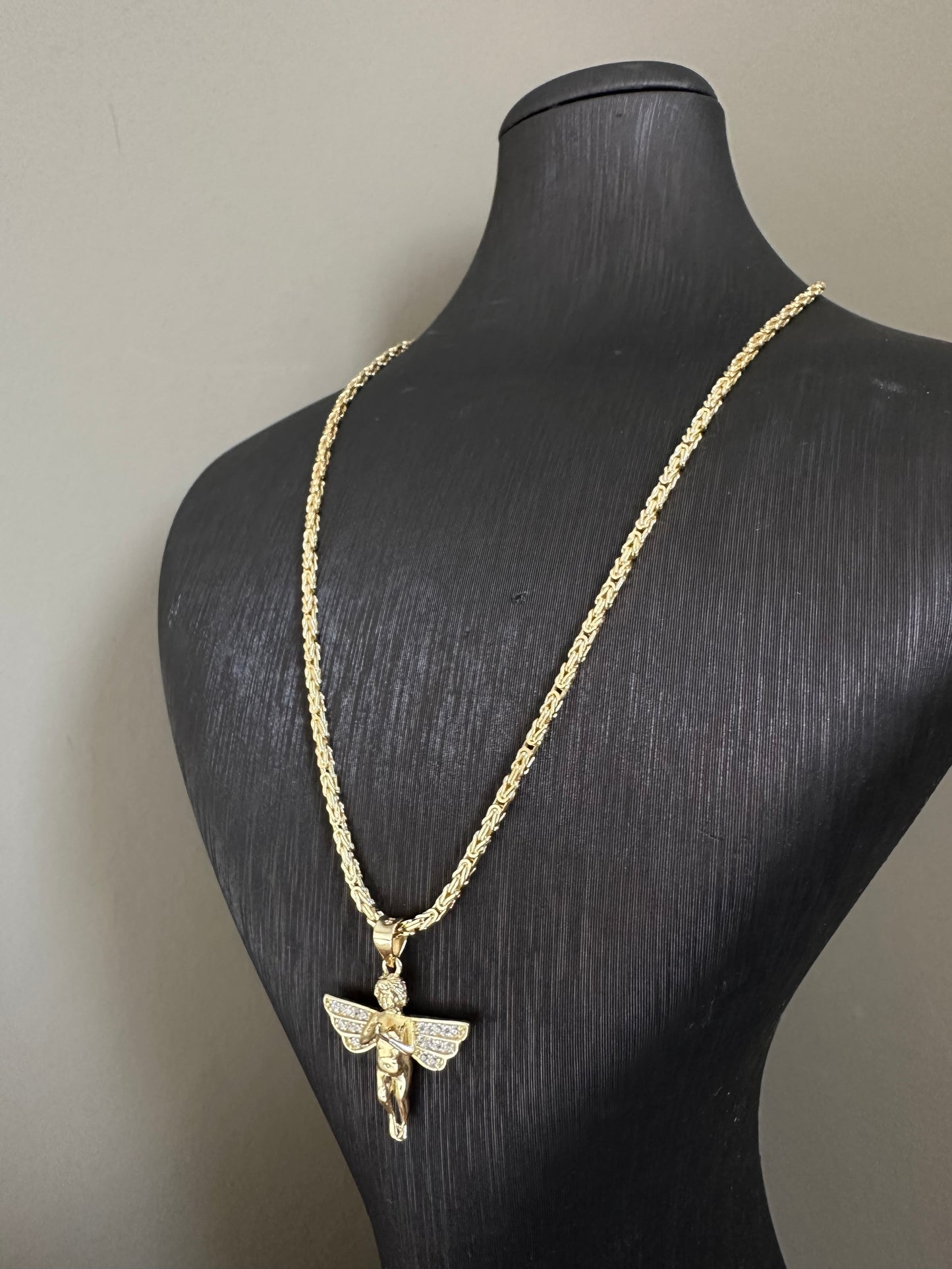 14k Gouden Koningsketting