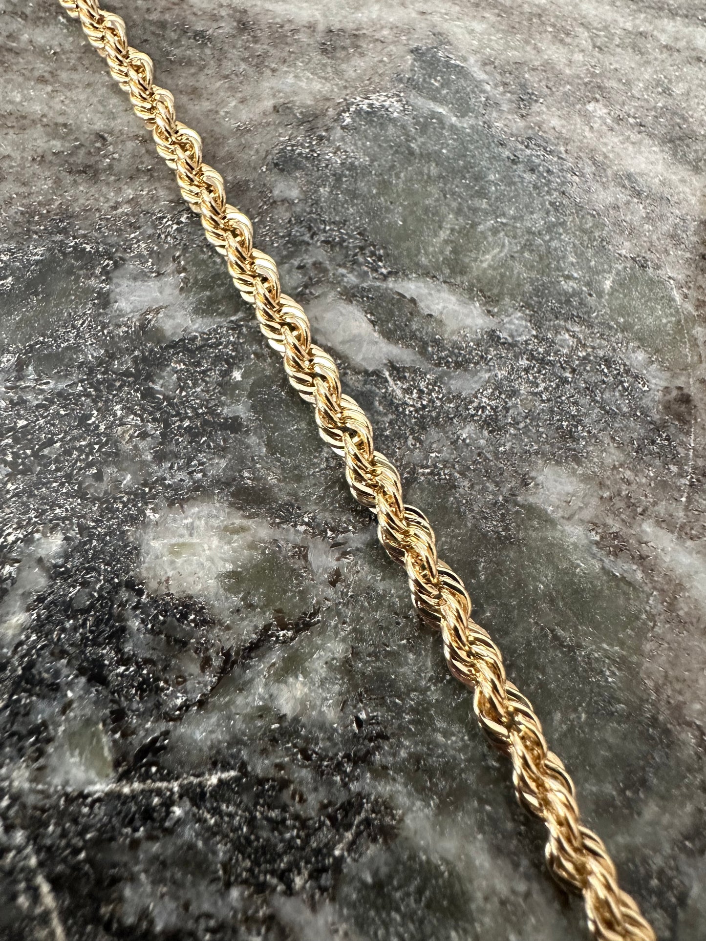 14K Gouden Robe Armband | 4mm