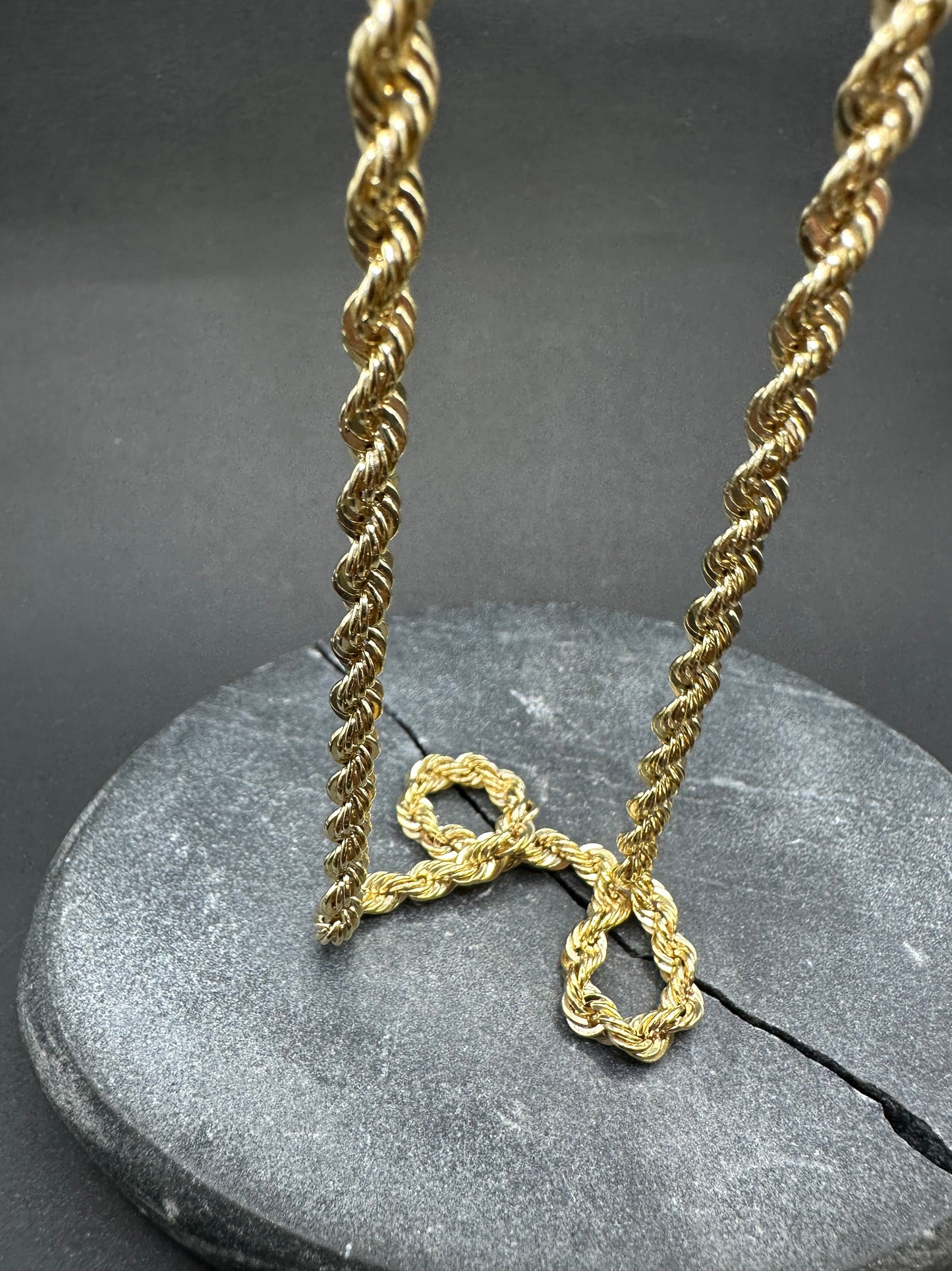 14K Gouden Rope Chain – 70 cm