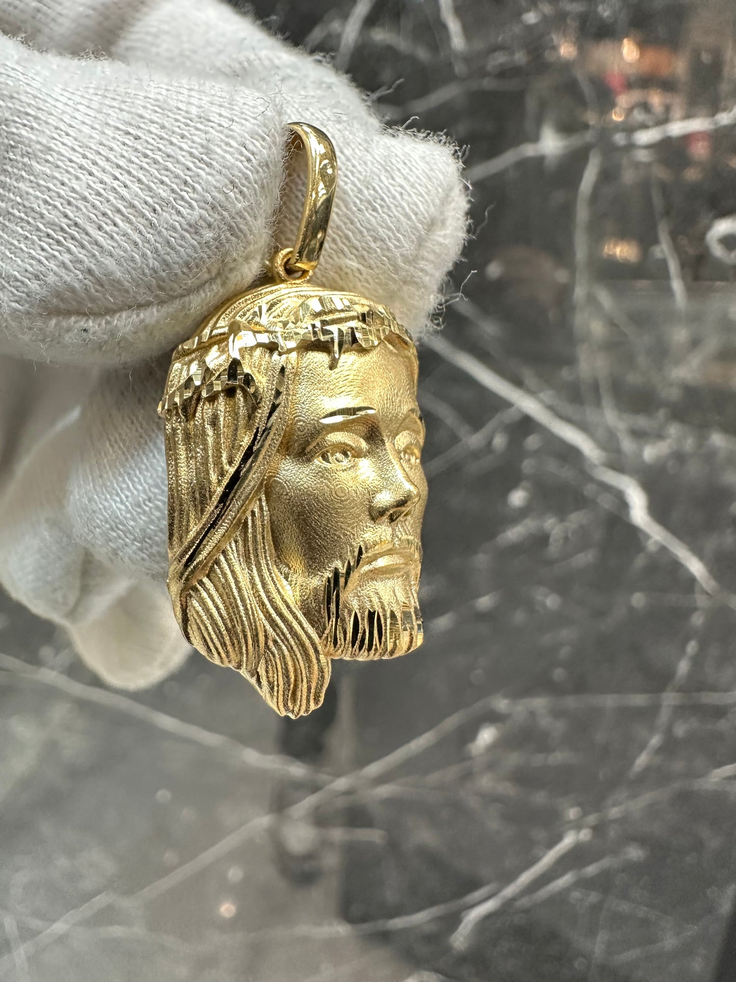 18K Gouden Jesus Piece