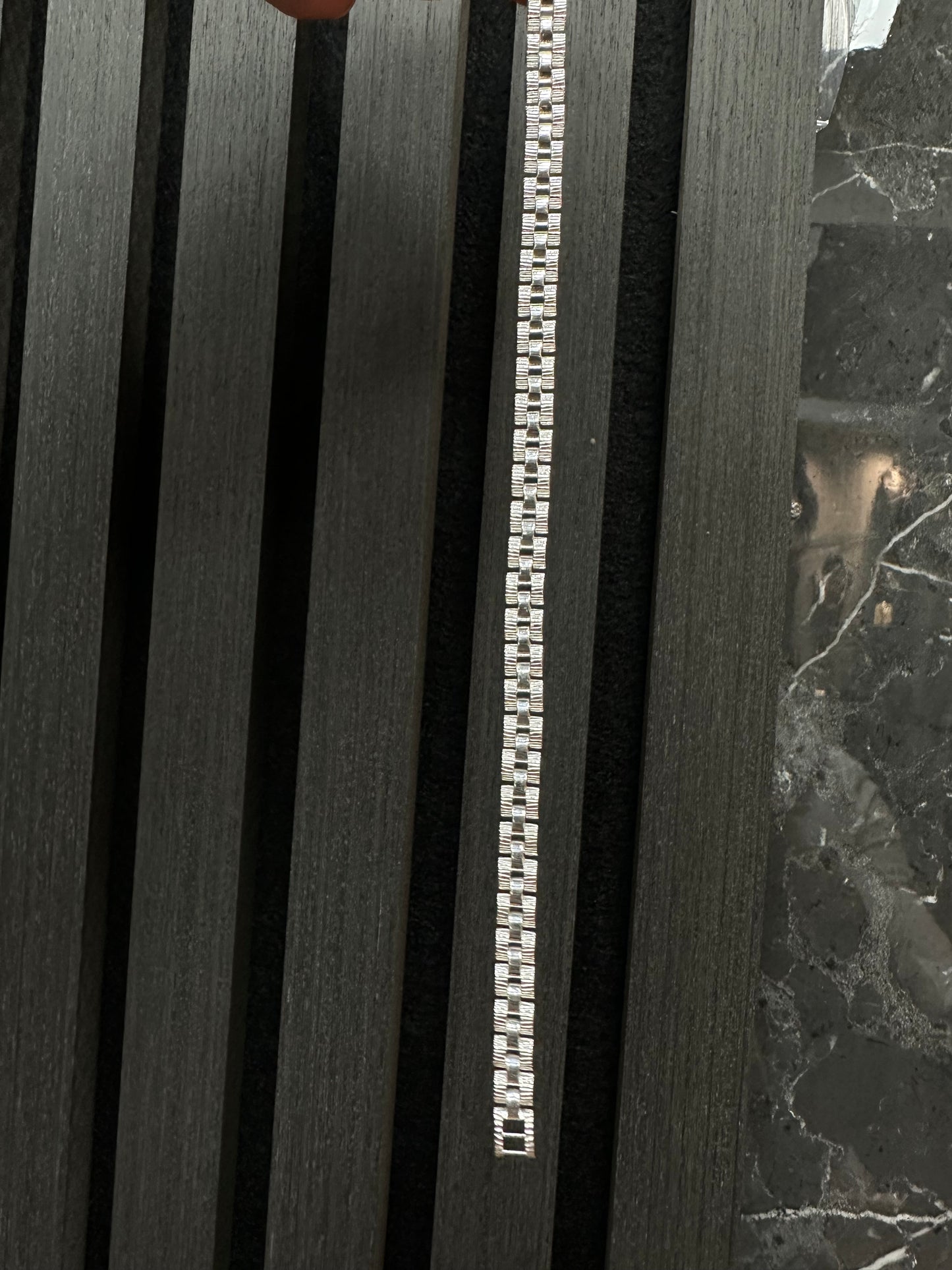 925 Zilveren Rollie Armband – 21 cm