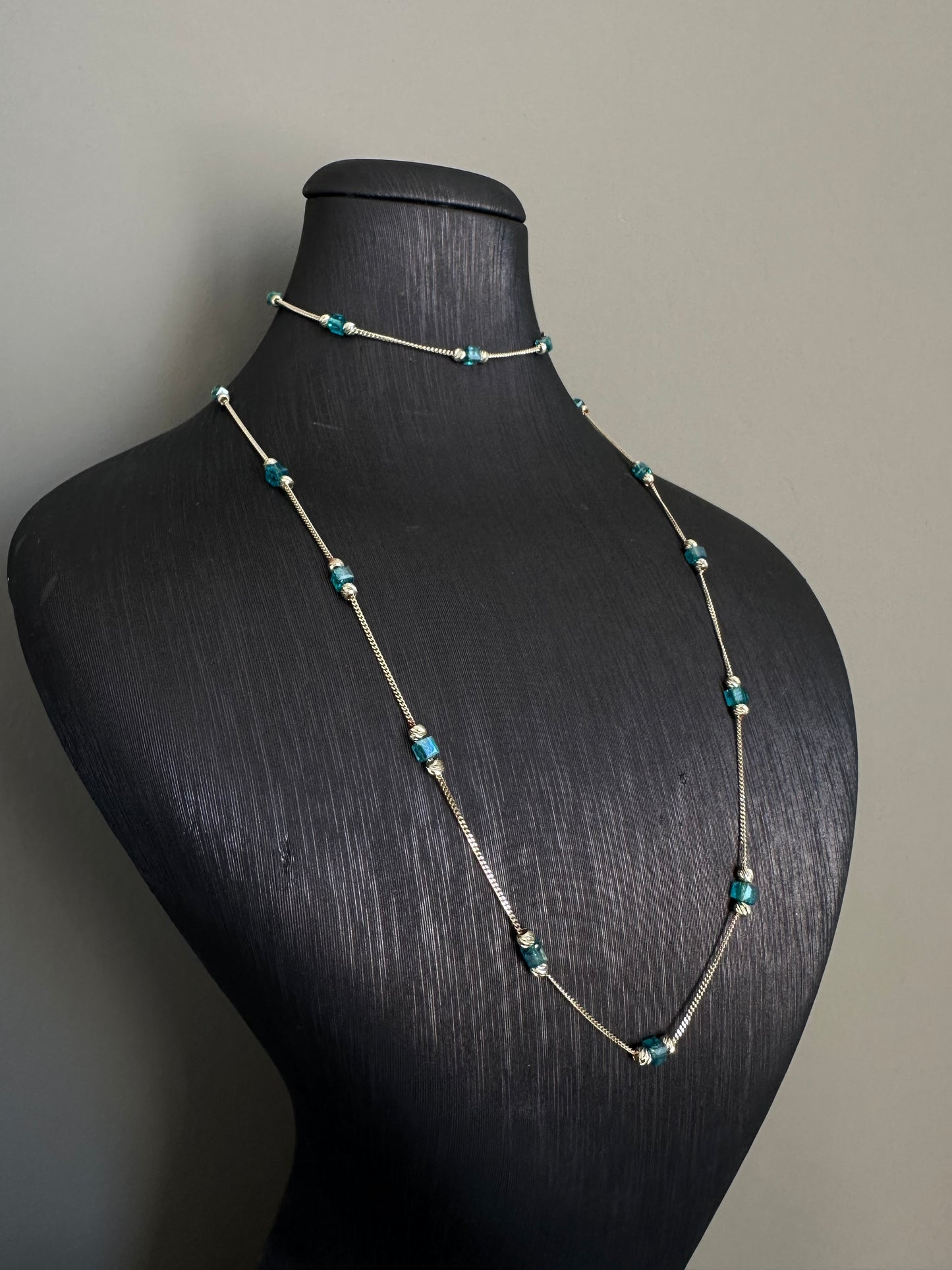 14K Gouden Set met Natuurstenen