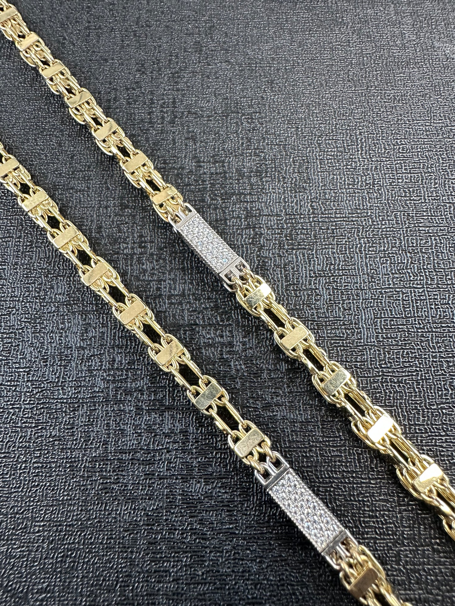Prachtige 14K Gouden Iced Magnum Ketting – 70 cm | 5 mm | Luxe & Vol Glans