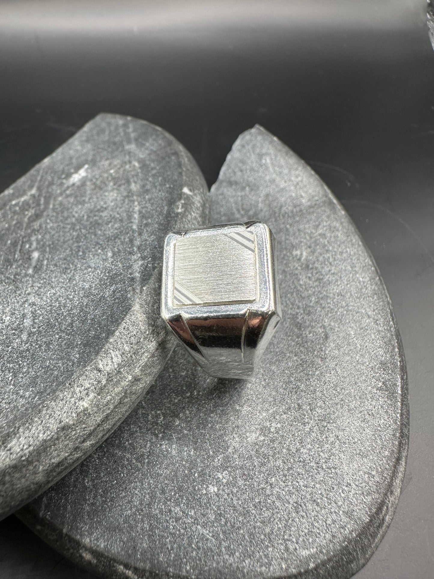 925 Zilveren Klassieke Zegelring