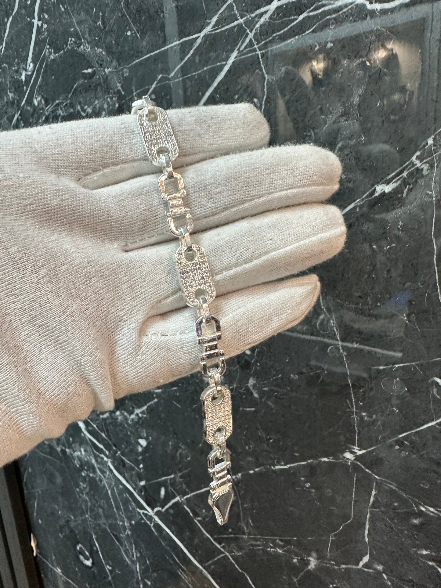 Prachtige 925 Zilveren Armband met Zirkonia ✨