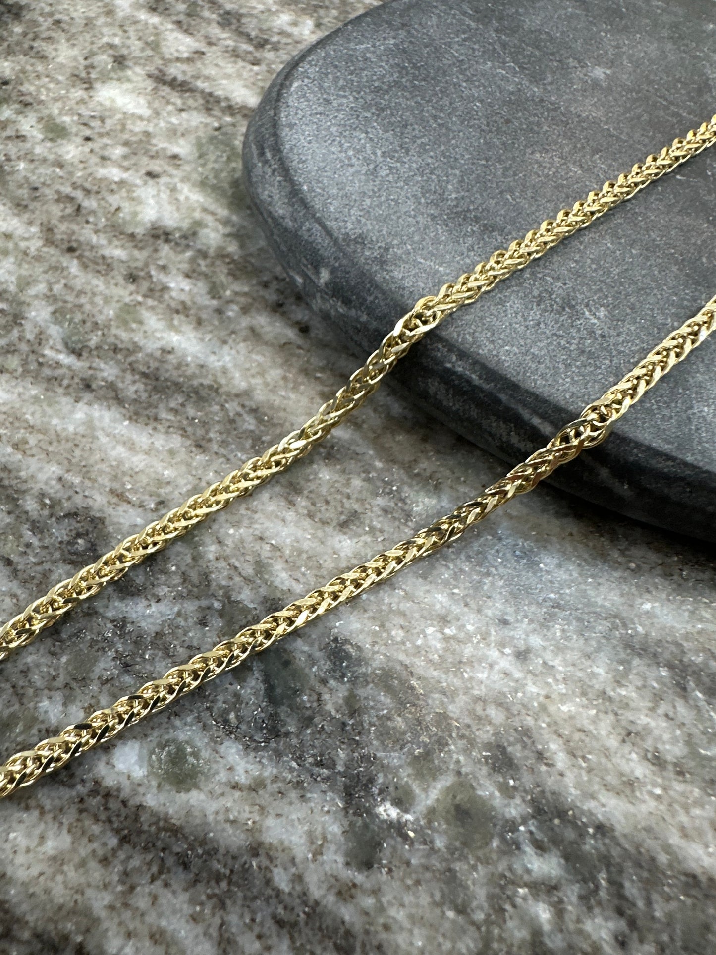 Prachtige Vossenstaart ketting | 3,5 mm | 60 cm