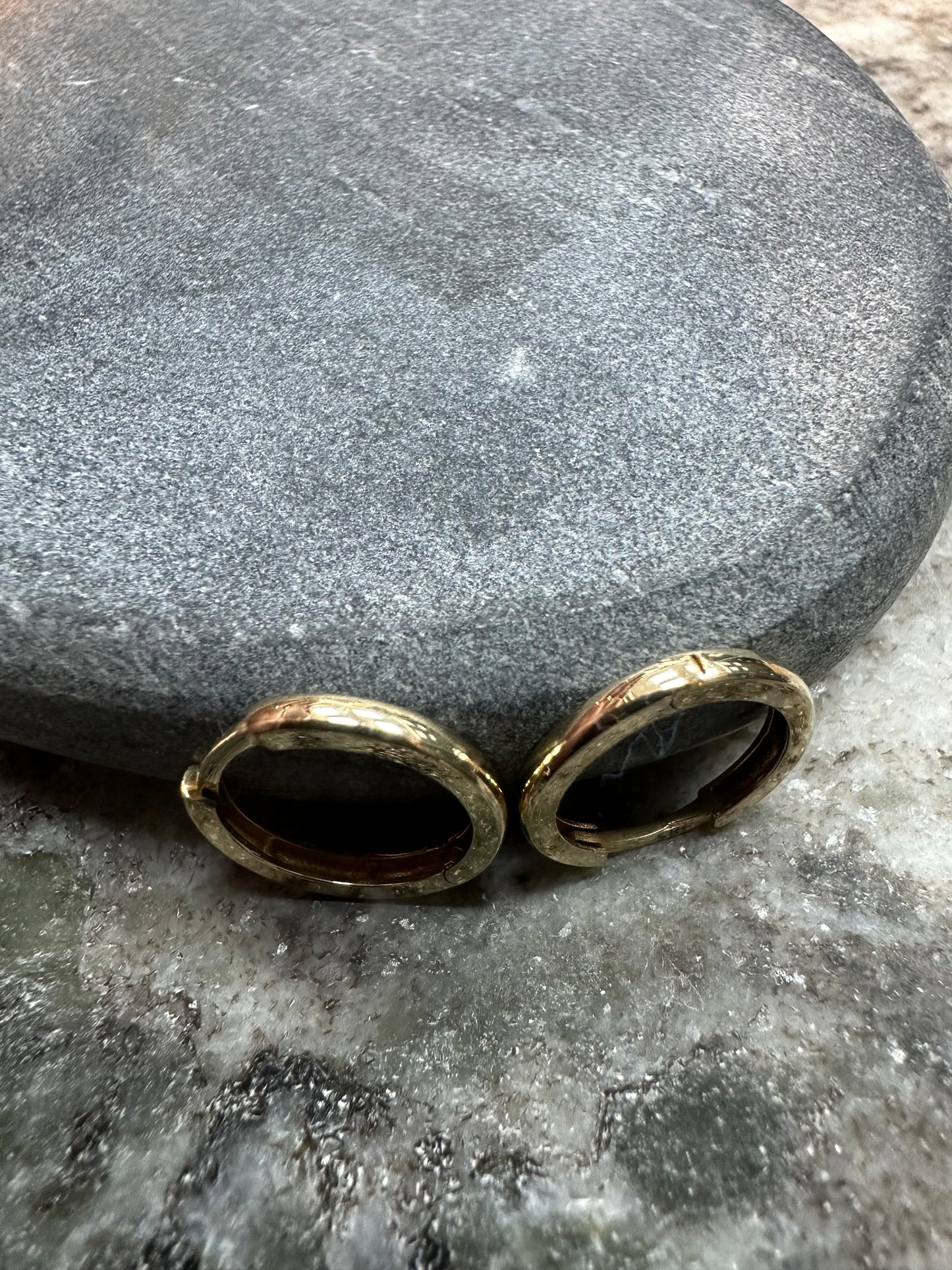 14K Gouden Unisex Oorbellen