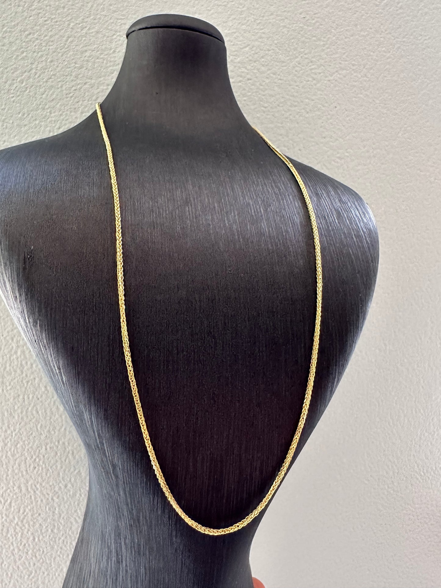 14K Gouden Vossenstaart Ketting
