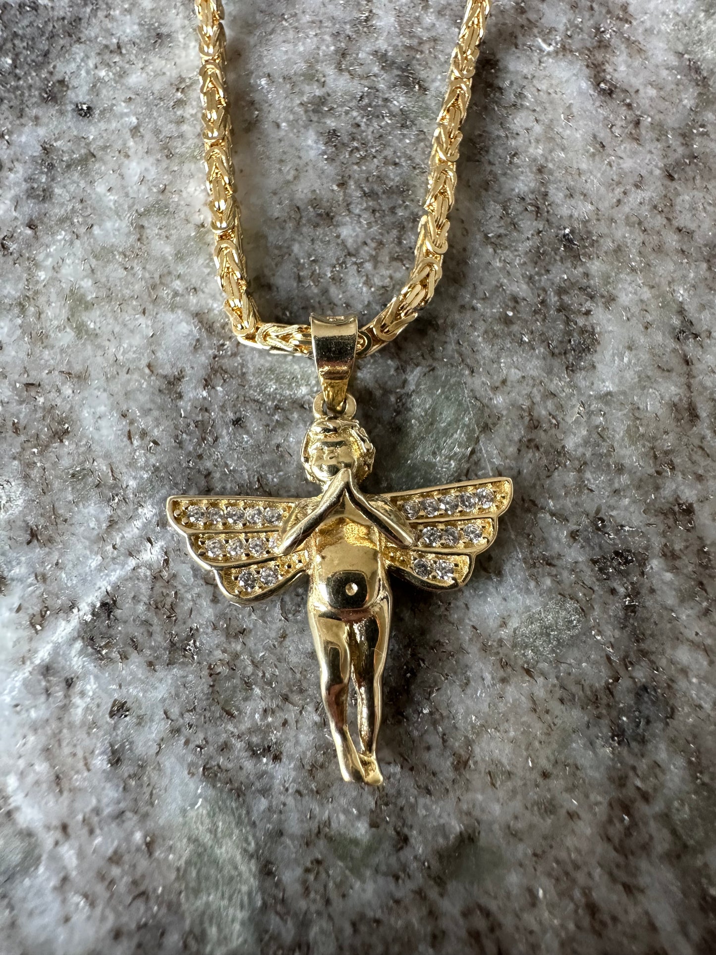14k Gouden Koningsketting