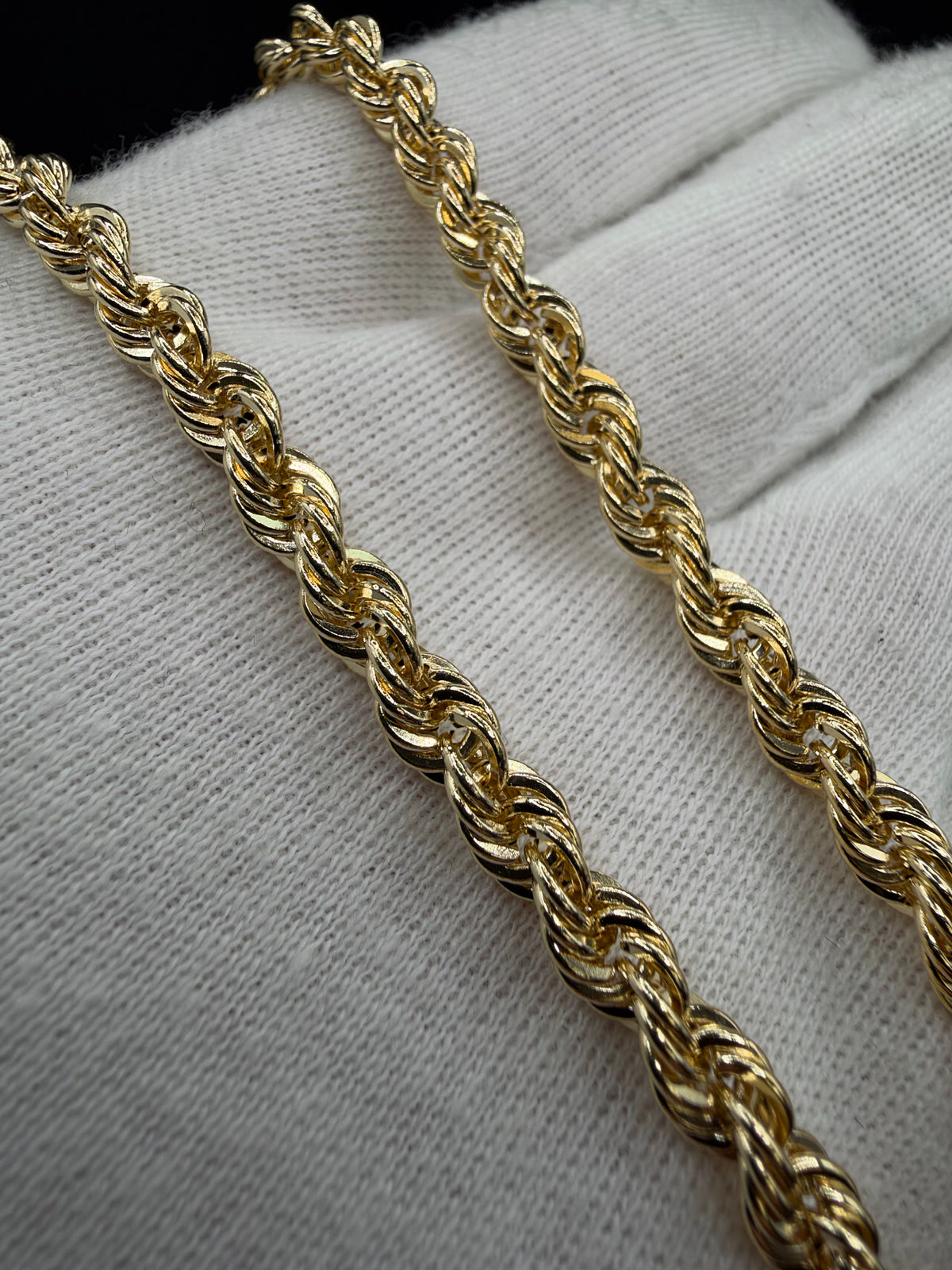 14K Gouden Rope Chain – 5 mm – Nederlands Goud