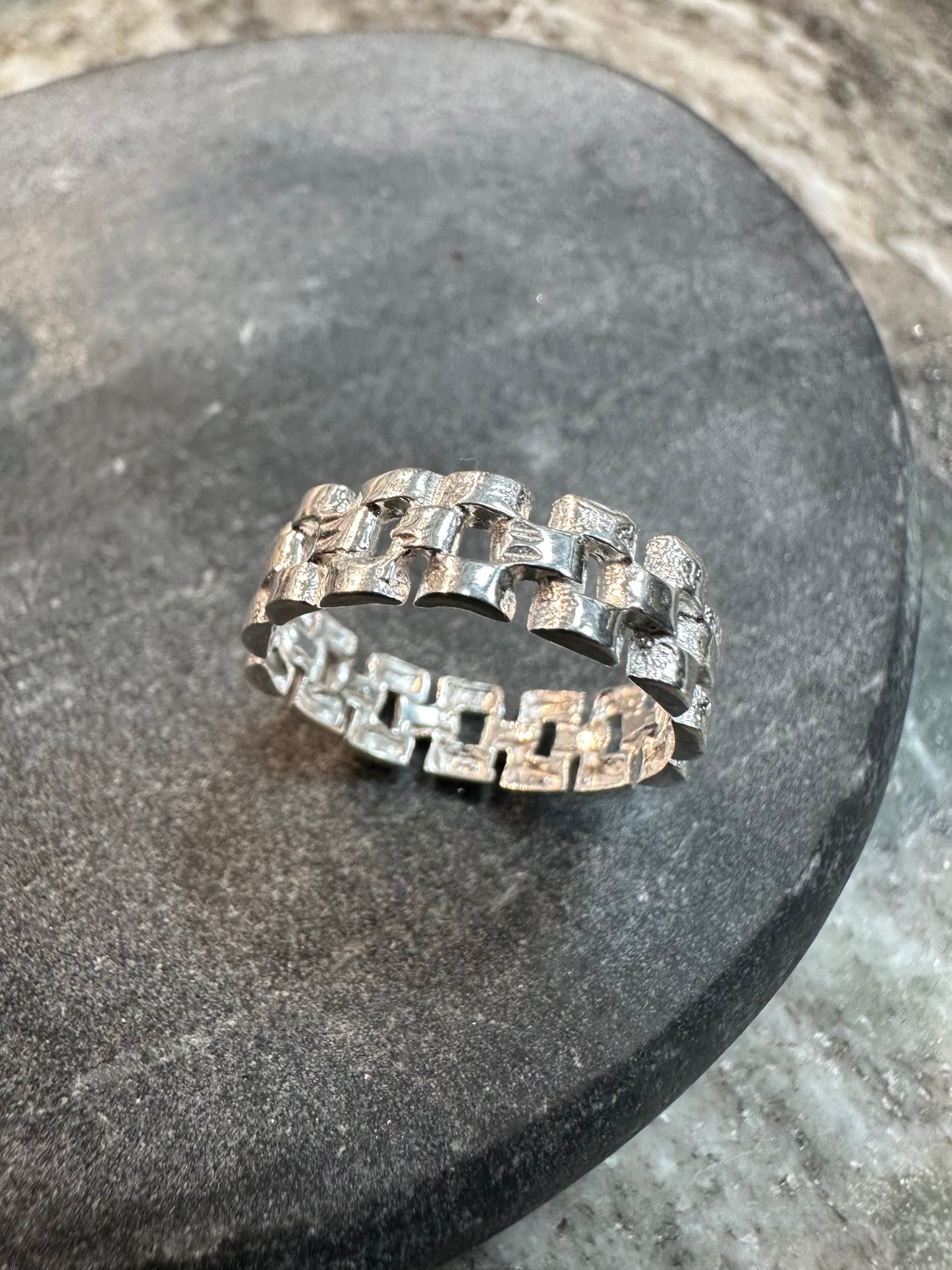Prachtige 925 Zilveren Roley Ring