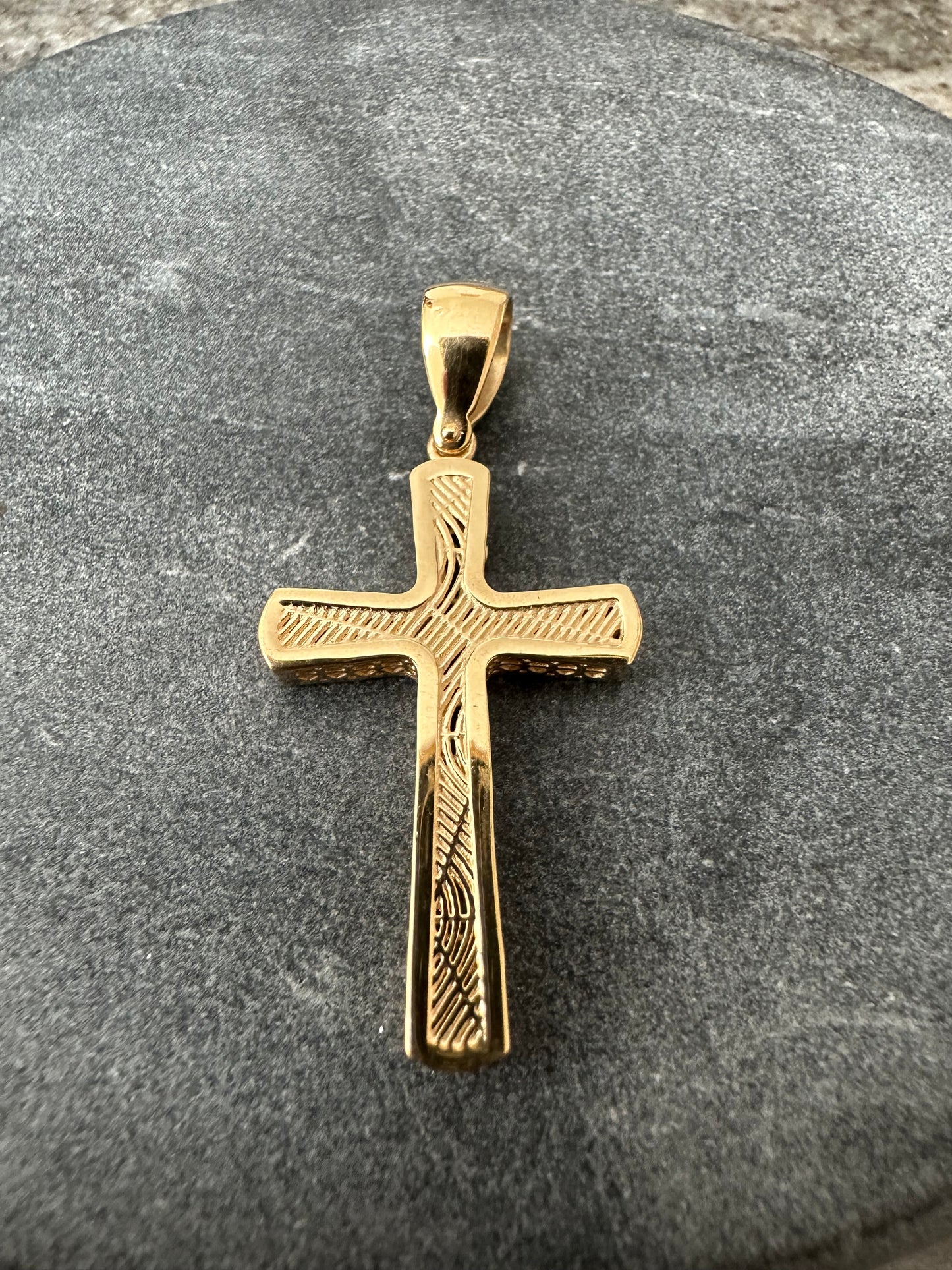 14K Gouden Kruis Kettinghanger