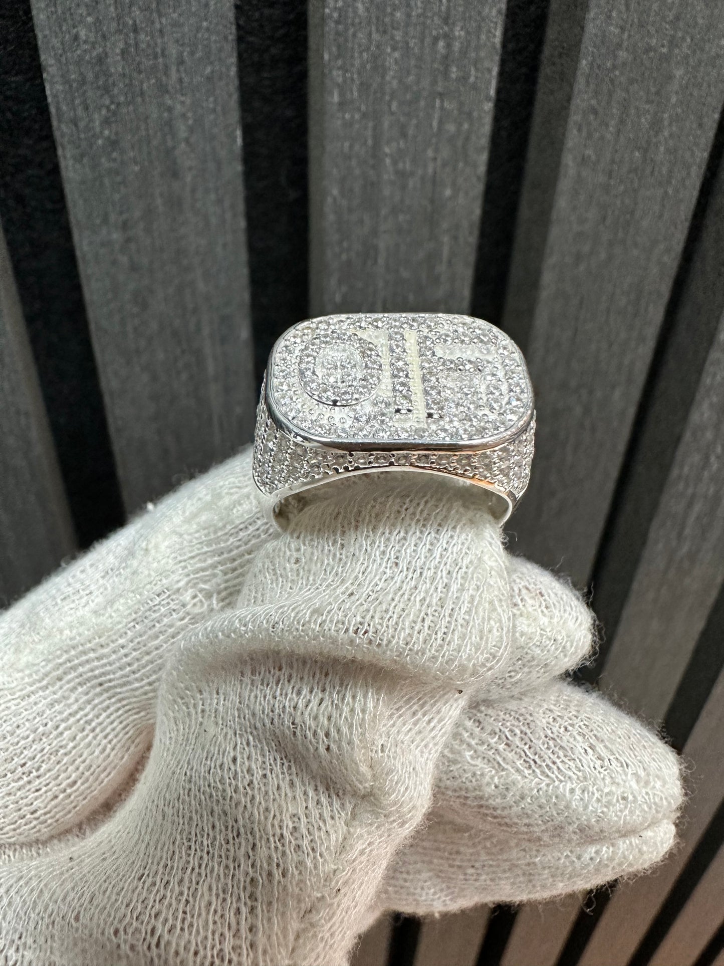 925 Zilveren OTF ring