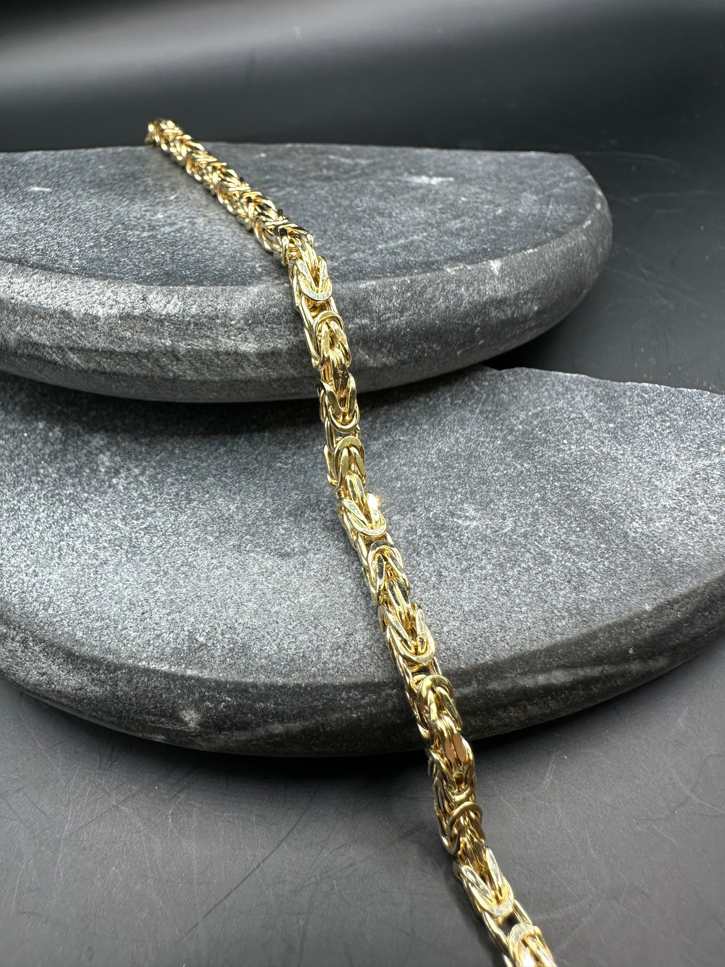 Prachtige 18K Gouden Koningsarmband – 20,5 cm