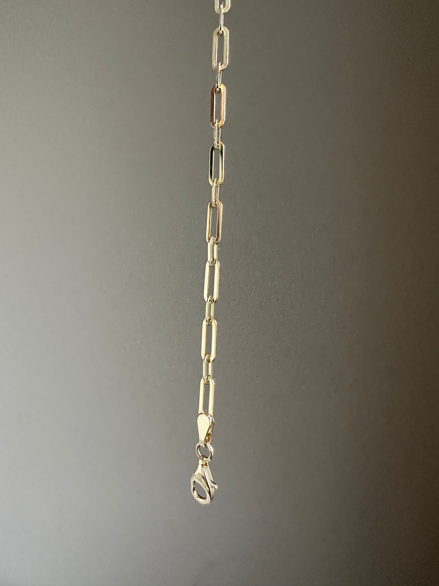 14K Gouden Papierclip Armband