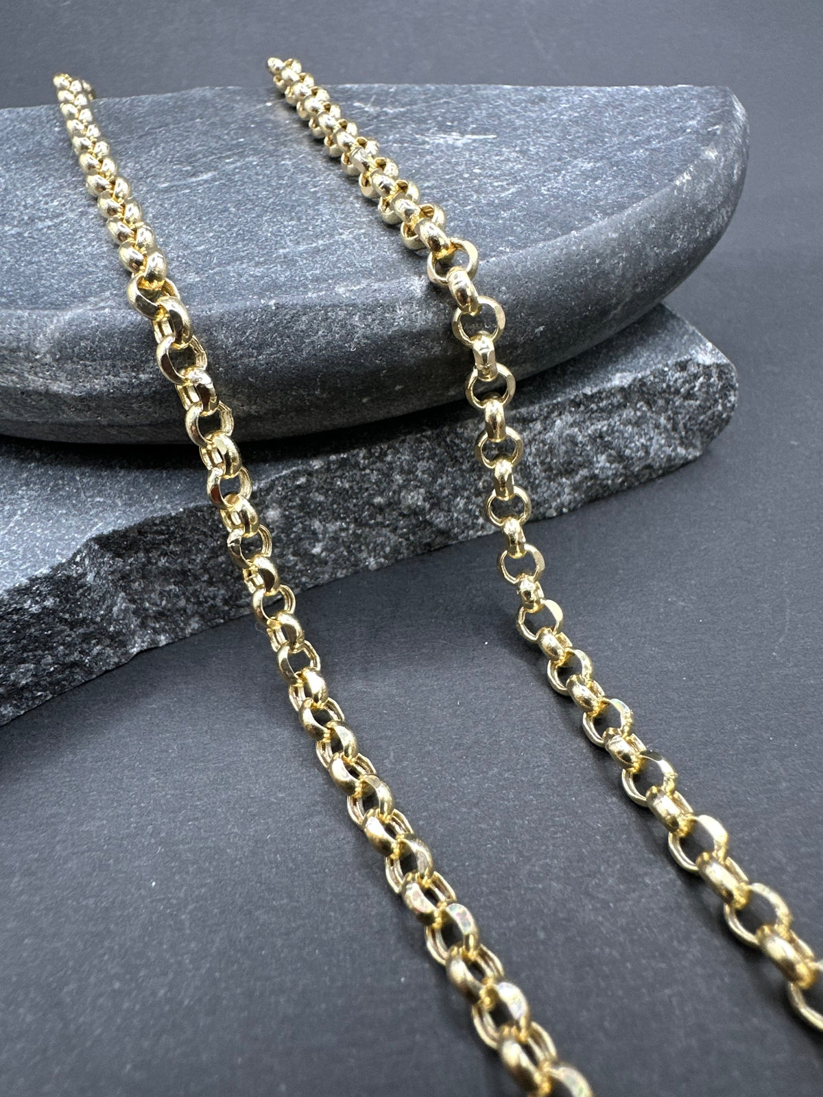14K Gouden Jasseron Ketting – 50 cm | 3,8 mm