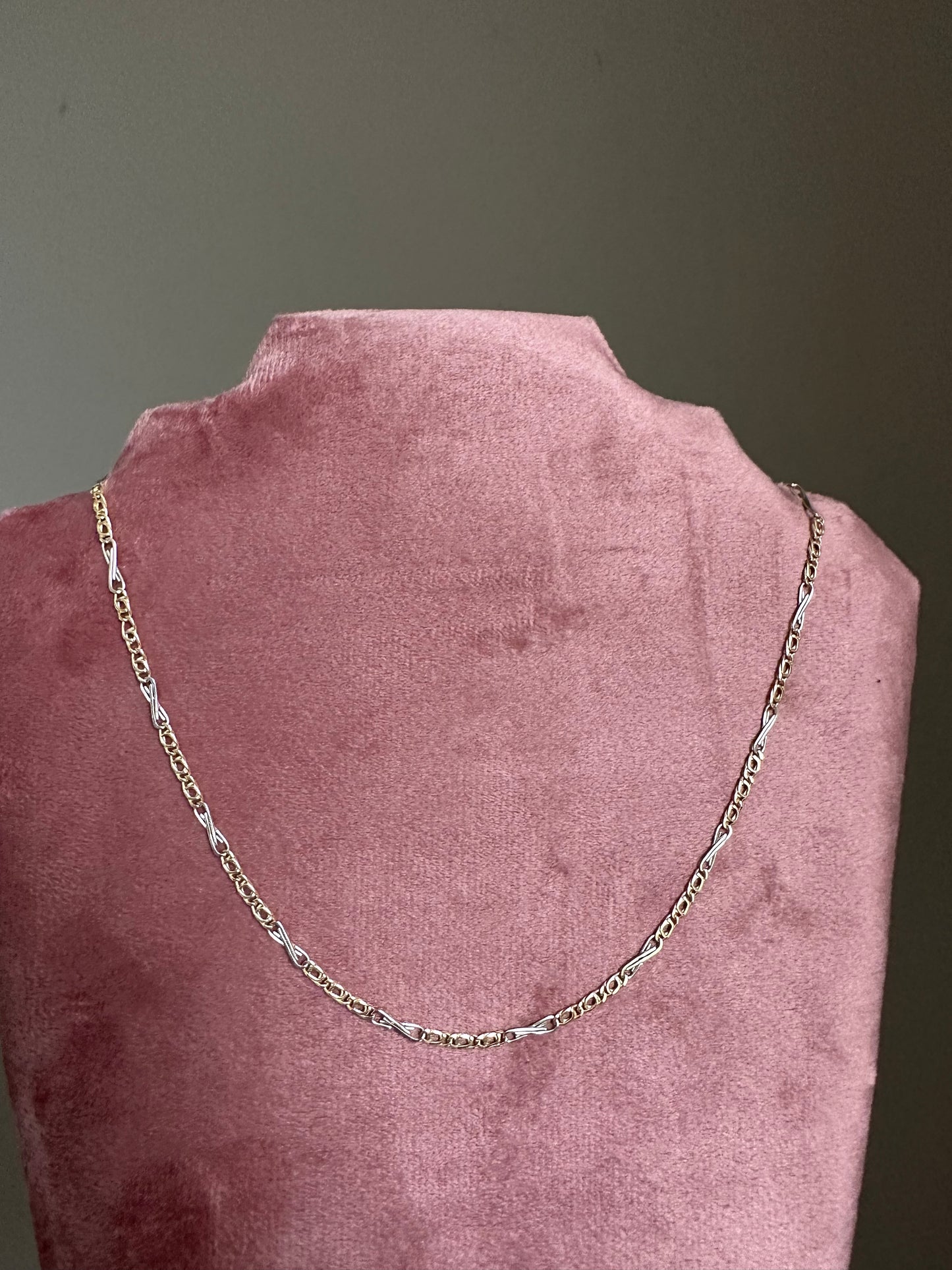 14k Gouden Bicolor Collier