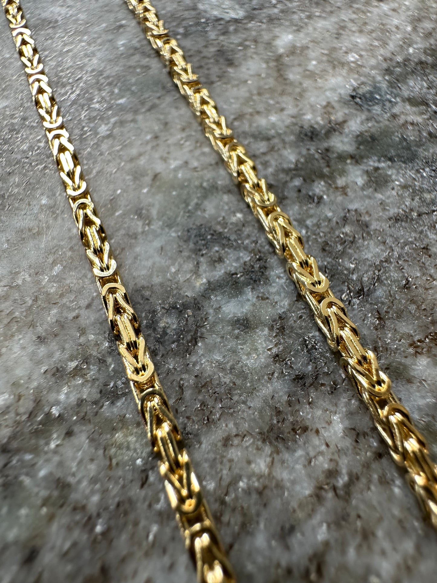 14k Gouden Koningsketting