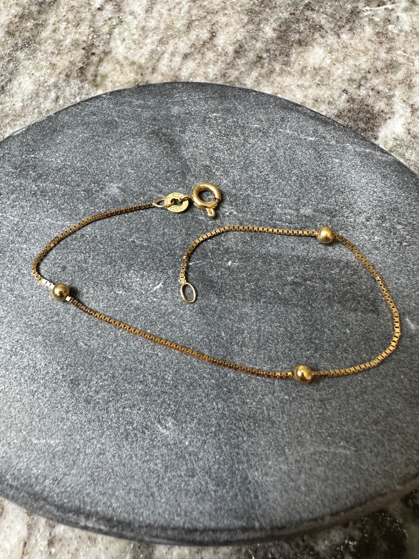 18k Gouden Balletjes Armband