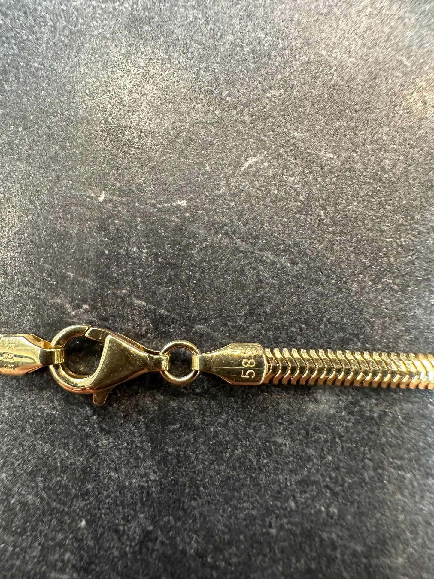 14K Gouden Snake Collier