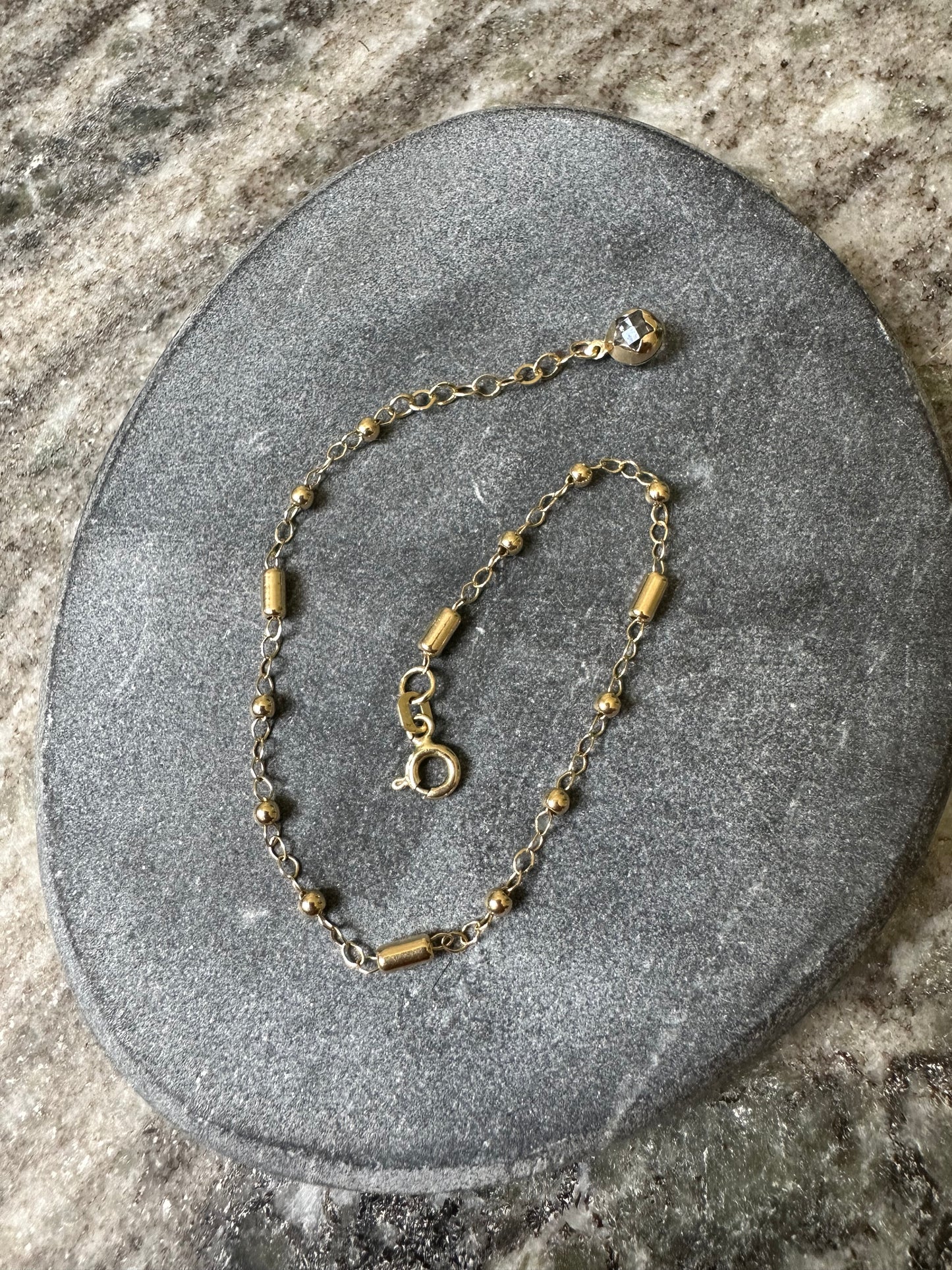 14K Gouden Balletjes Armband