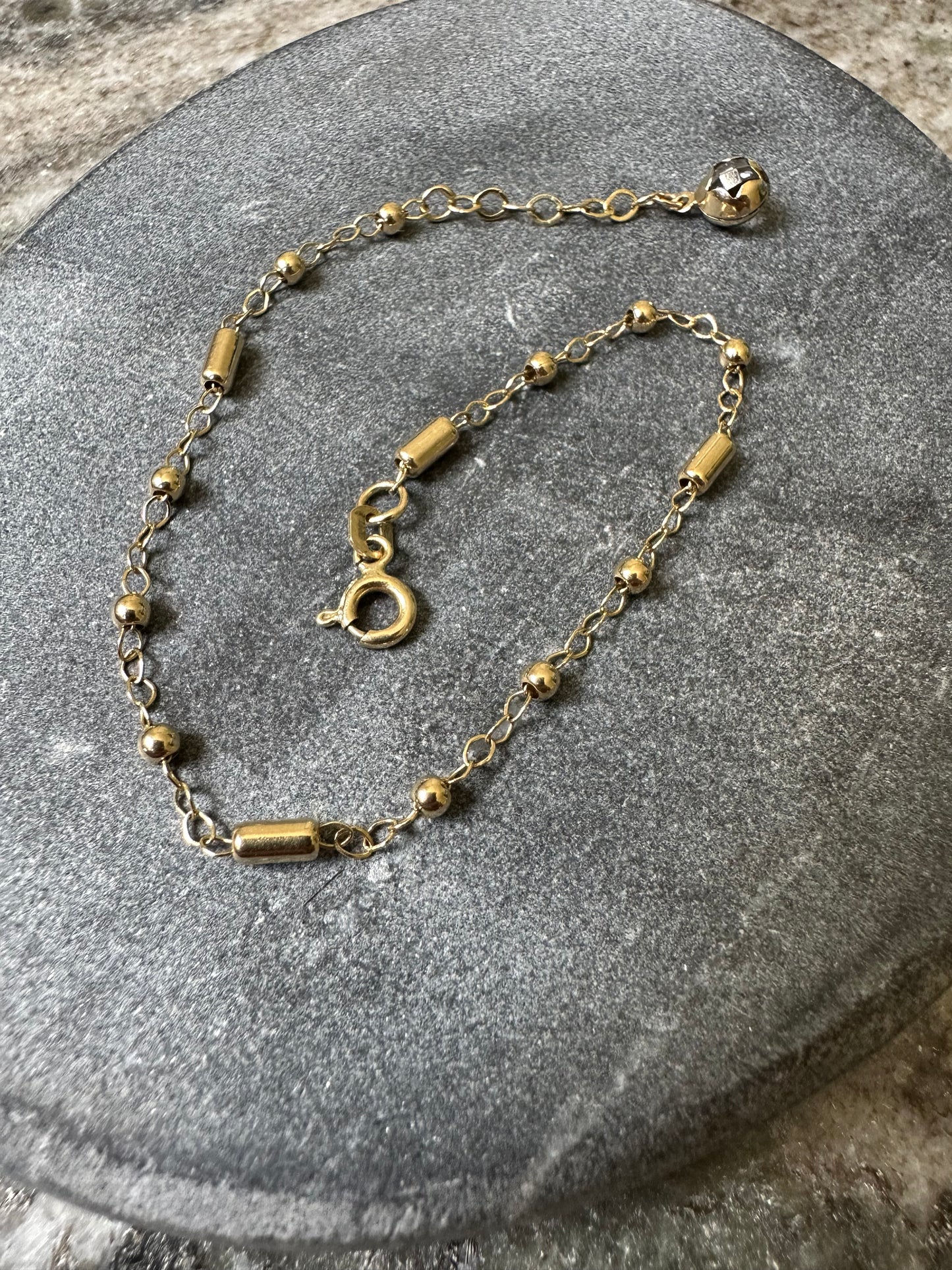 14K Gouden Balletjes Armband