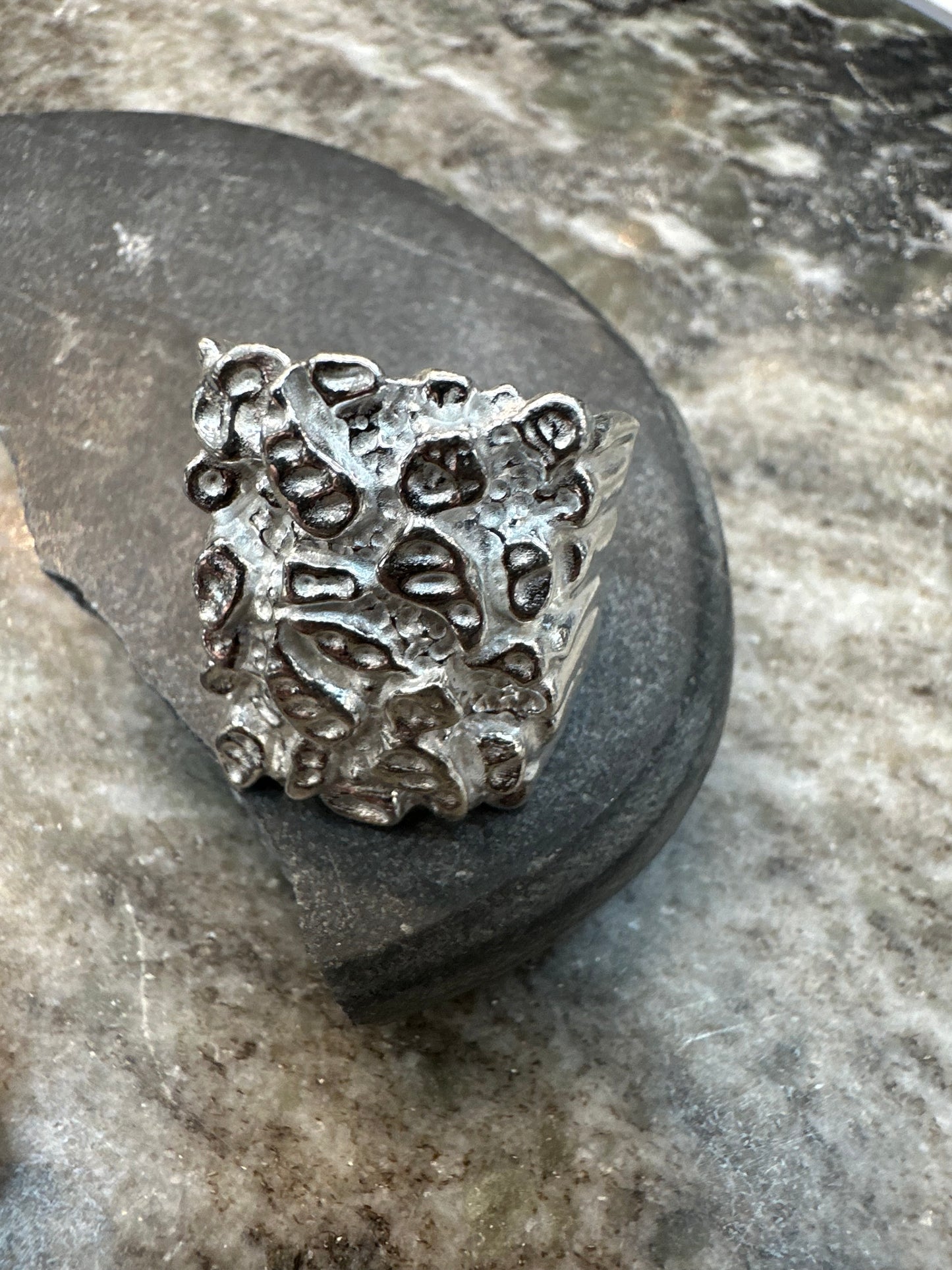 Prachtige 925 Zilveren XL Piet Piet Ring – Maat 21 | Stoer & Opvallend