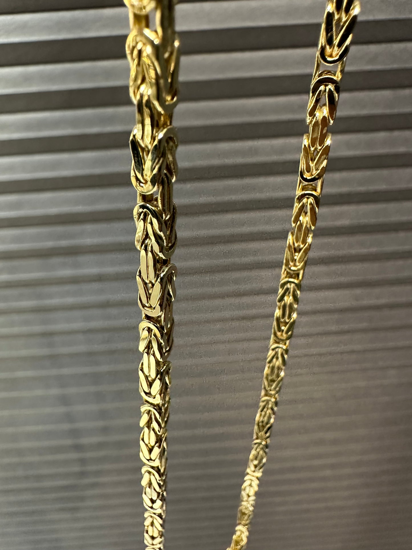 Prachtige 14K Gouden Koningsketting – 70 cm | 4 mm | Tijdloos & Krachtig Design