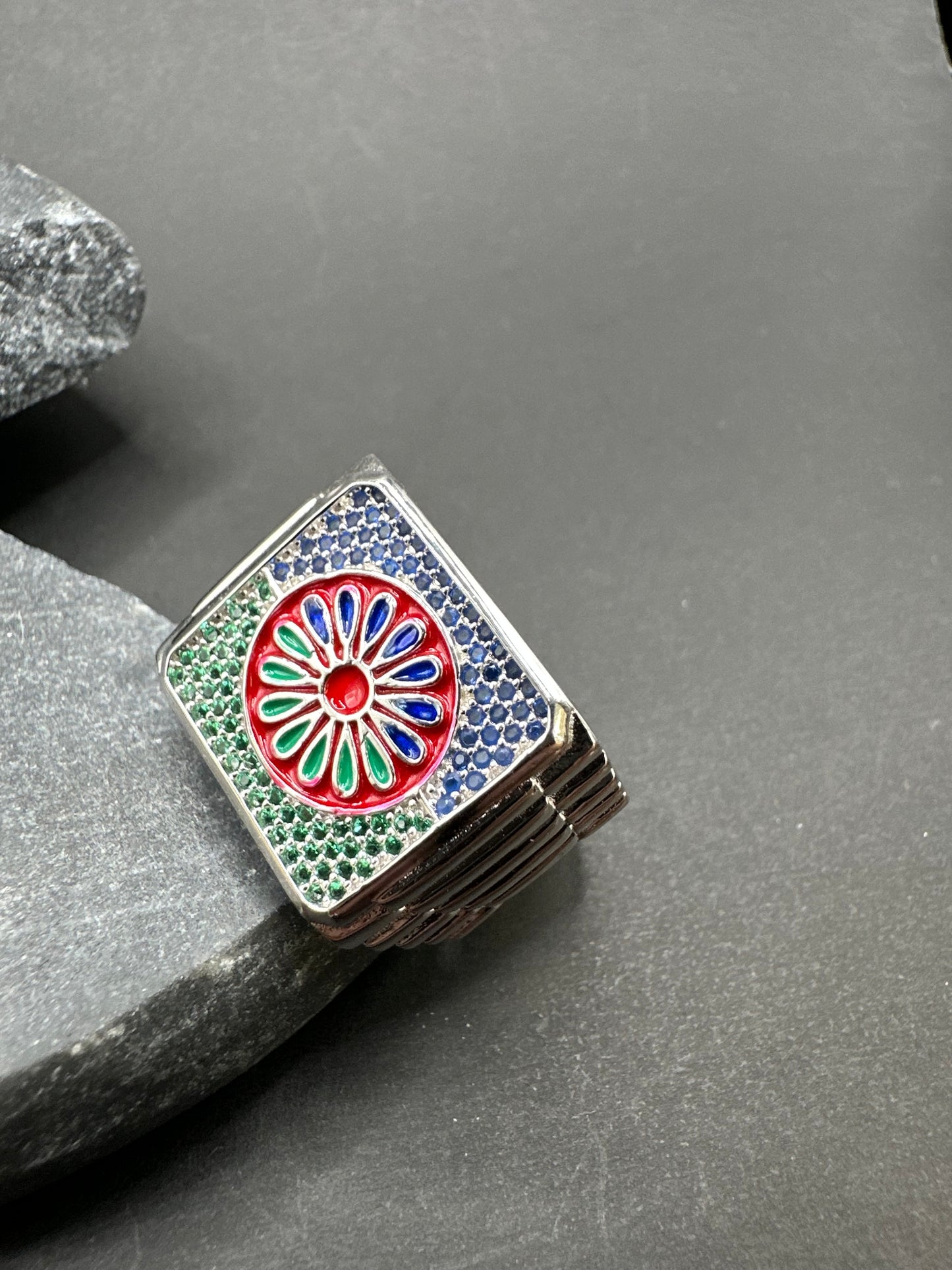 925 Zilveren Roma & Sinti Ring – Maat 20